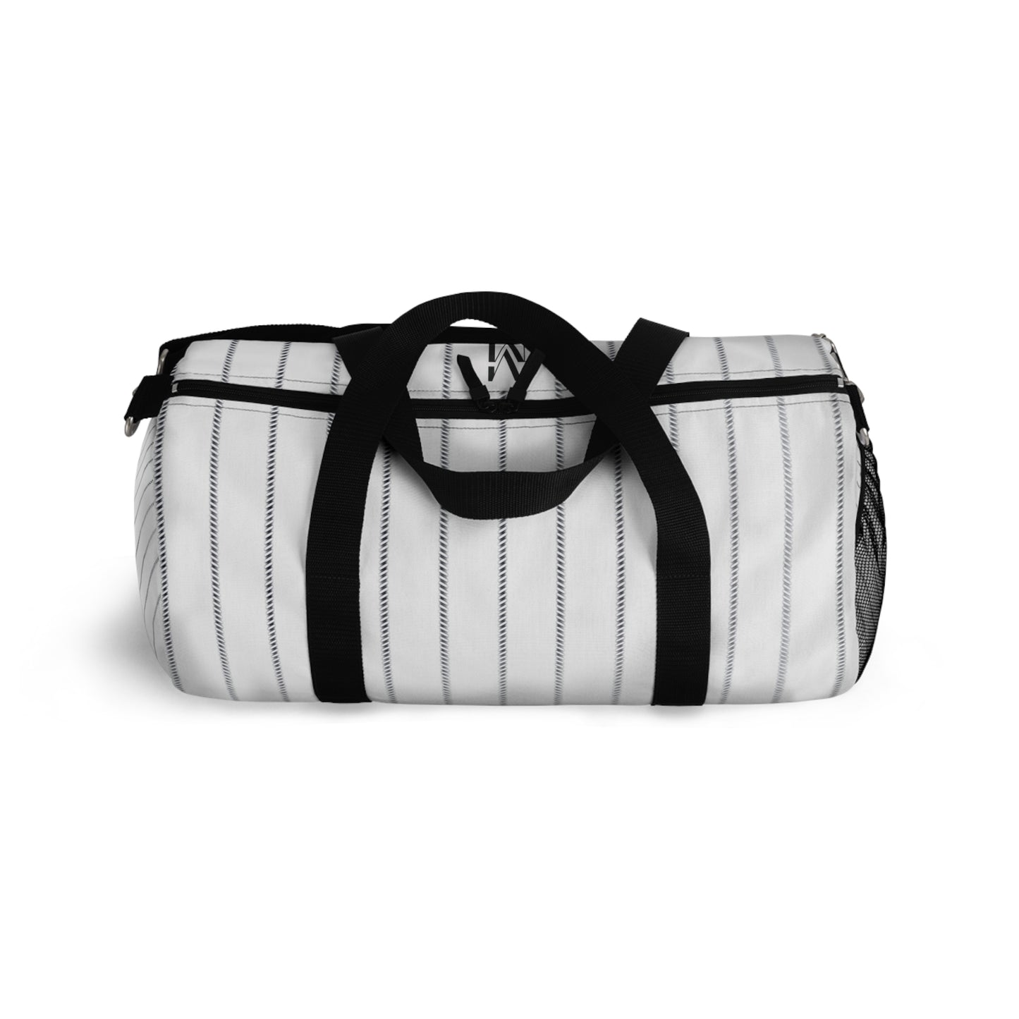 Mss Mia White W Stripes Duffel Bag