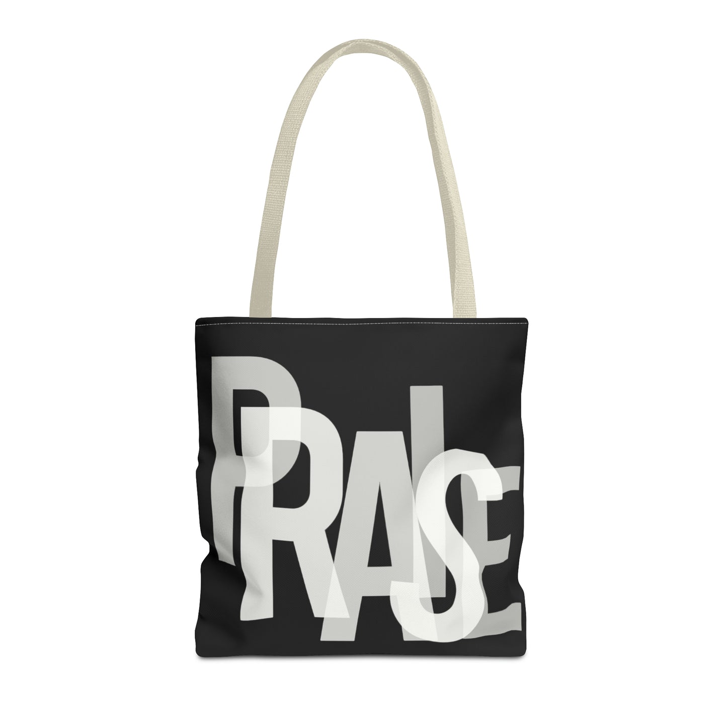 Collection B: “Garment of PRAISE” Black & White Tote Bag