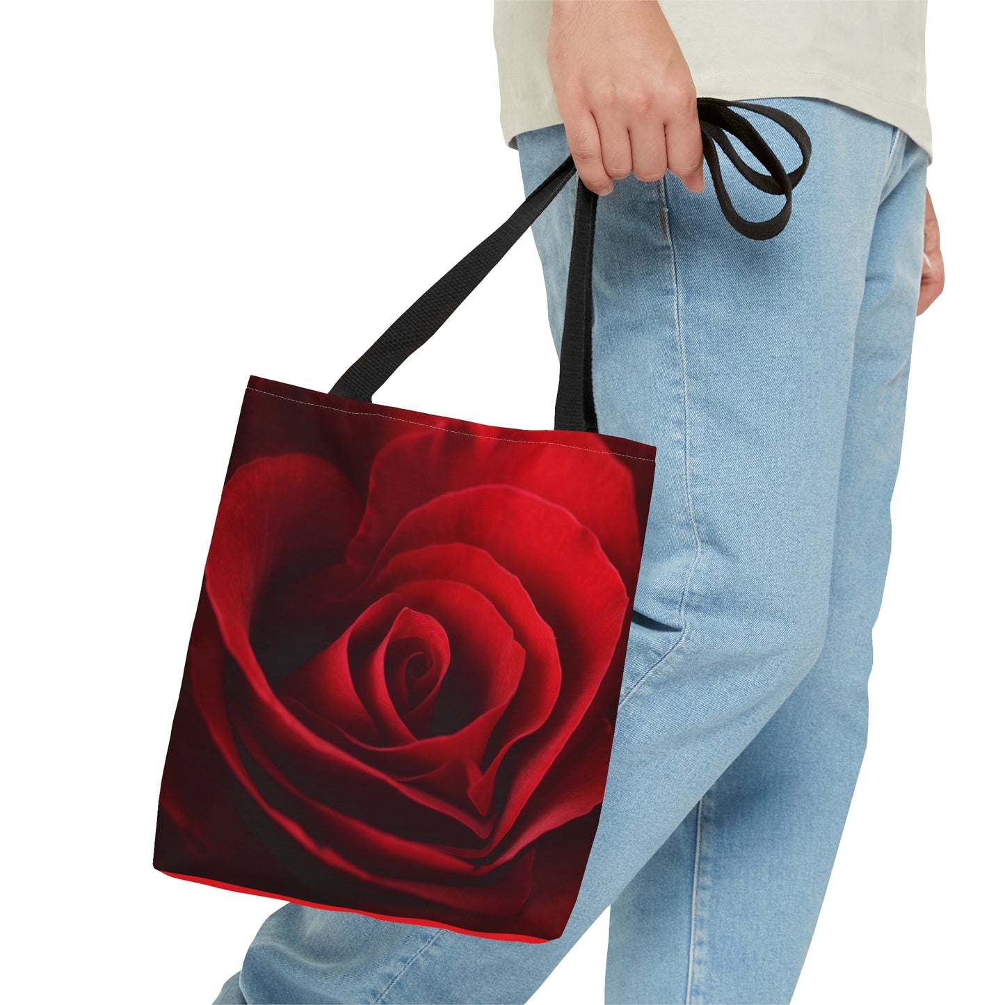 Red Rose Tote Bag