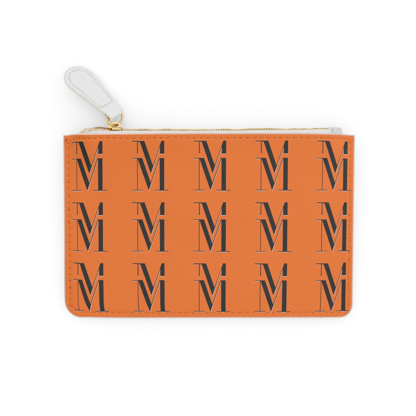 Mss Mia Orange Mini Clutch Bag