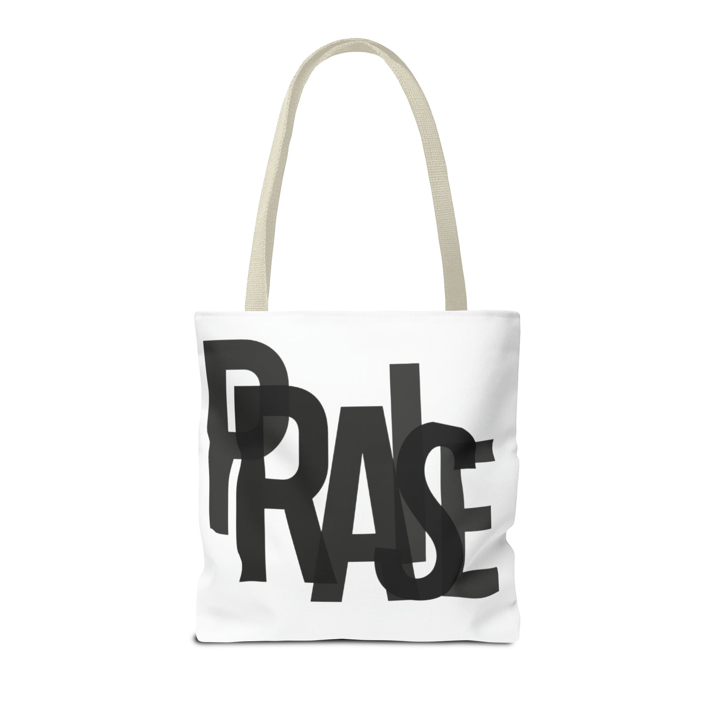 Collection B: “Garment of PRAISE” White & Black Tote