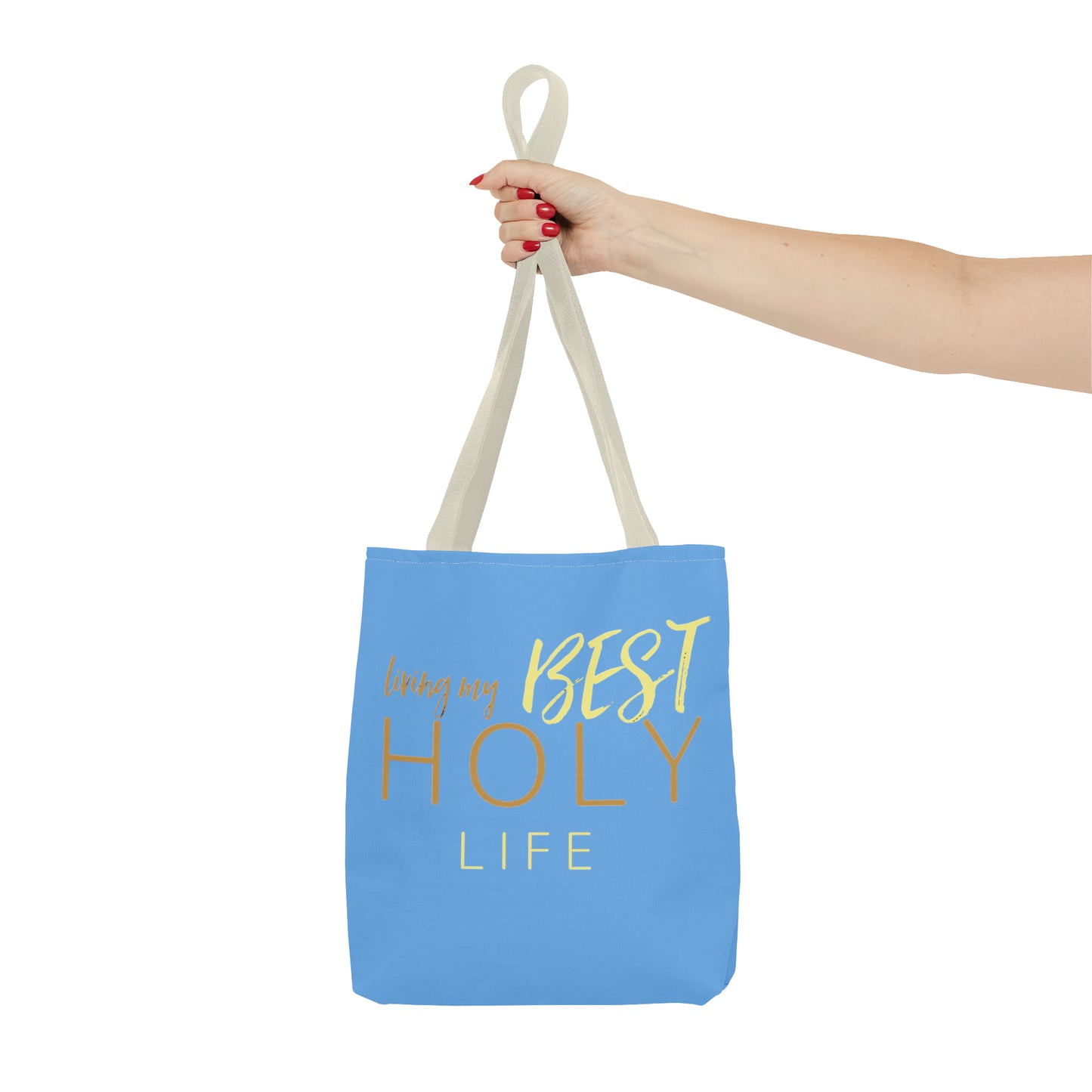 Collection A: “HOLYlife” Blue Sky Tote Bag