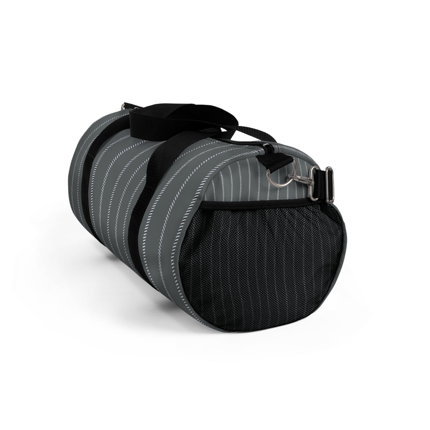Mss Mia Grey  W Stripes Duffel Bag