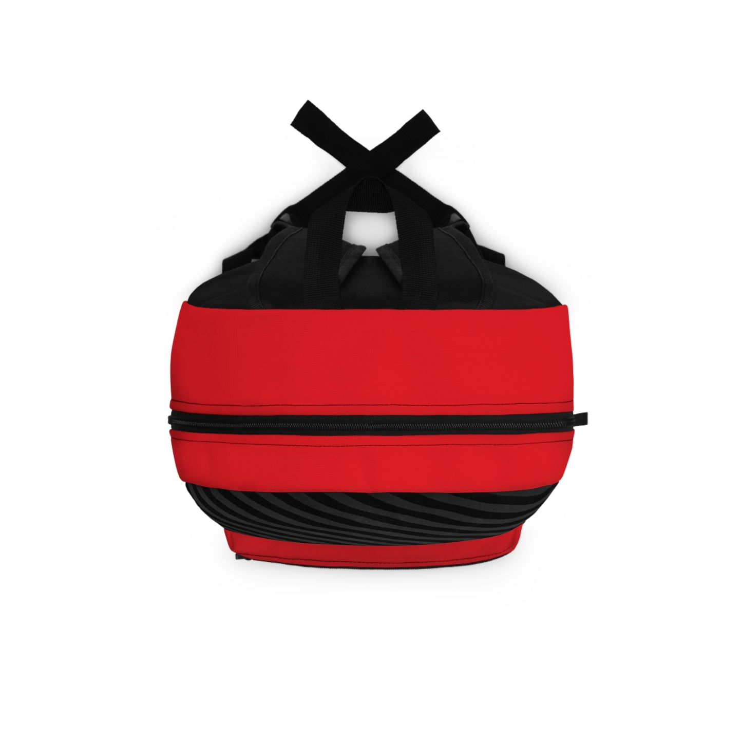 Mss Mia Red w/Black Diagonal Stripe Backpack