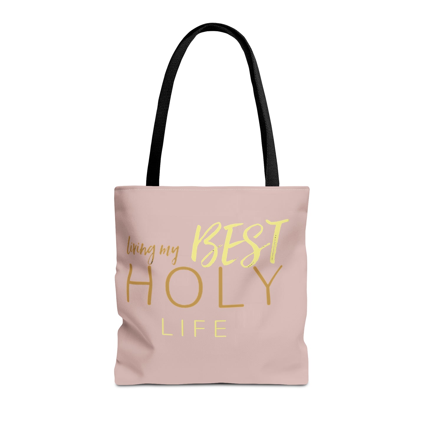 Collection A: “HOLYlife” MM Pink Tote Bag