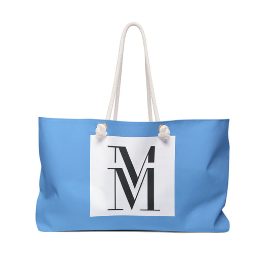 Mss Mia Light Blue Weekender Bag