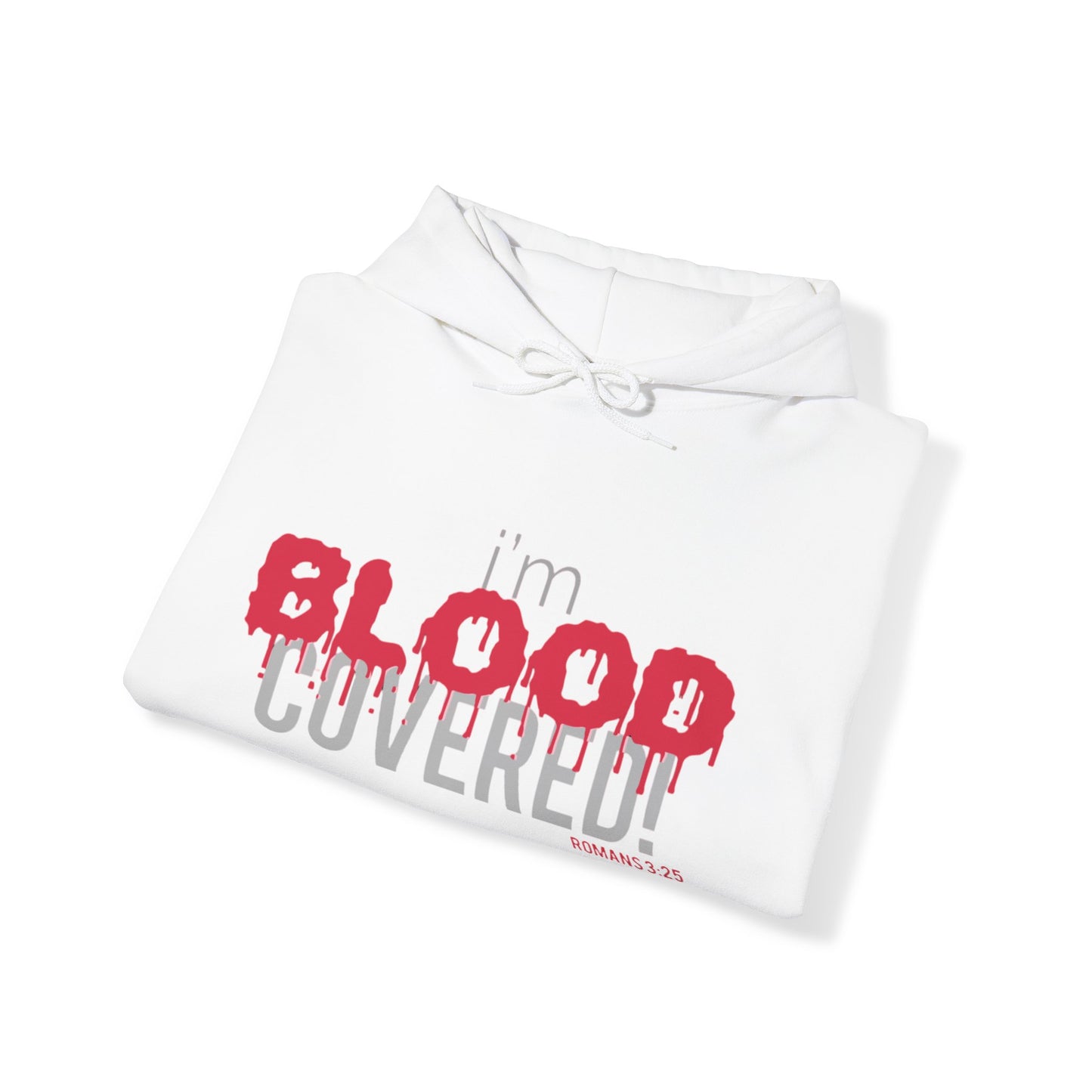 Core Urban:  “BLOOD Covered”  Unisex Heavy Blend™ Hooded Sweatshirt