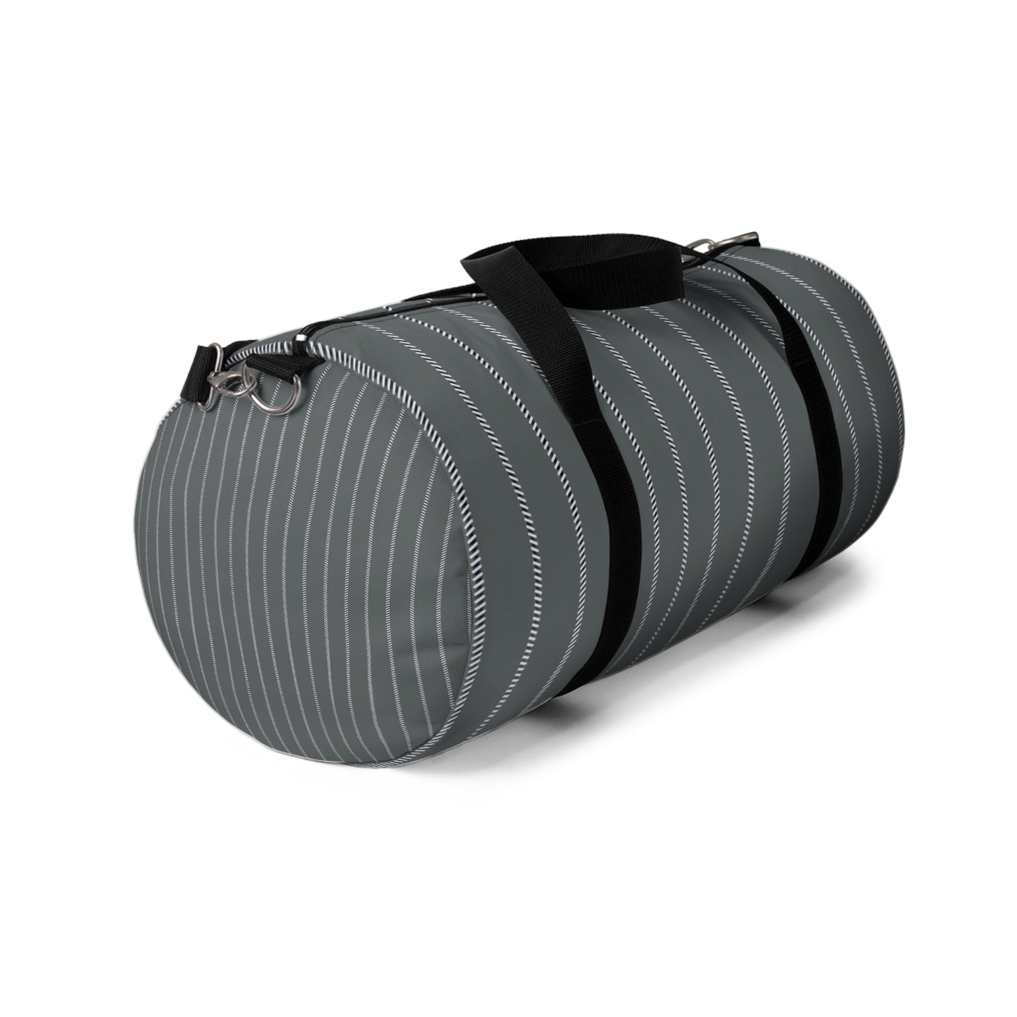 Mss Mia Grey  W Stripes Duffel Bag