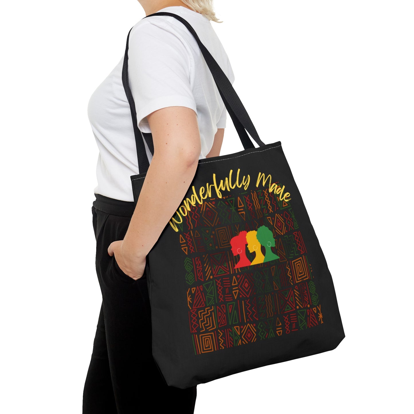 A Royal-Tee Black Tote Bag