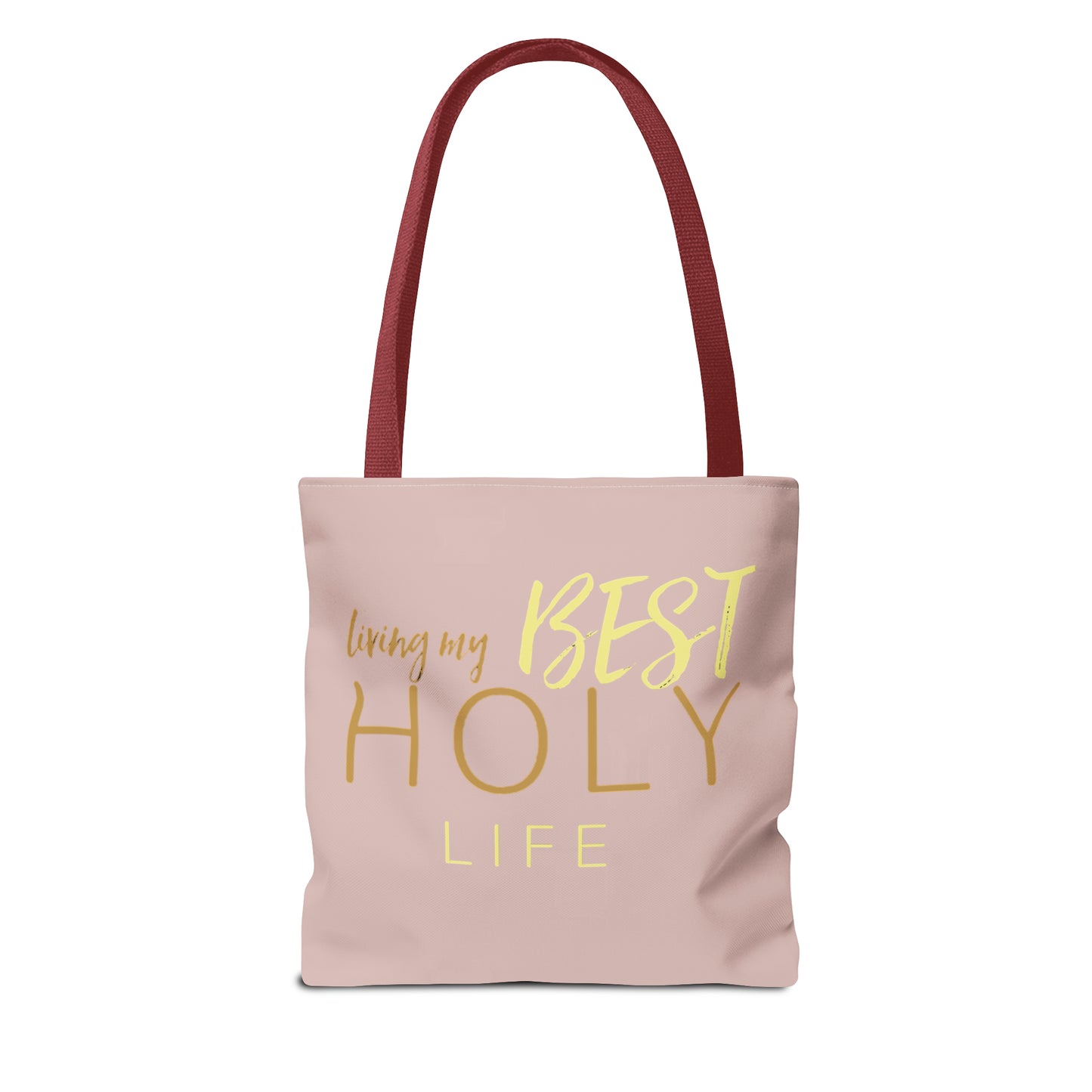 Collection A: “HOLYlife” MM Pink Tote Bag