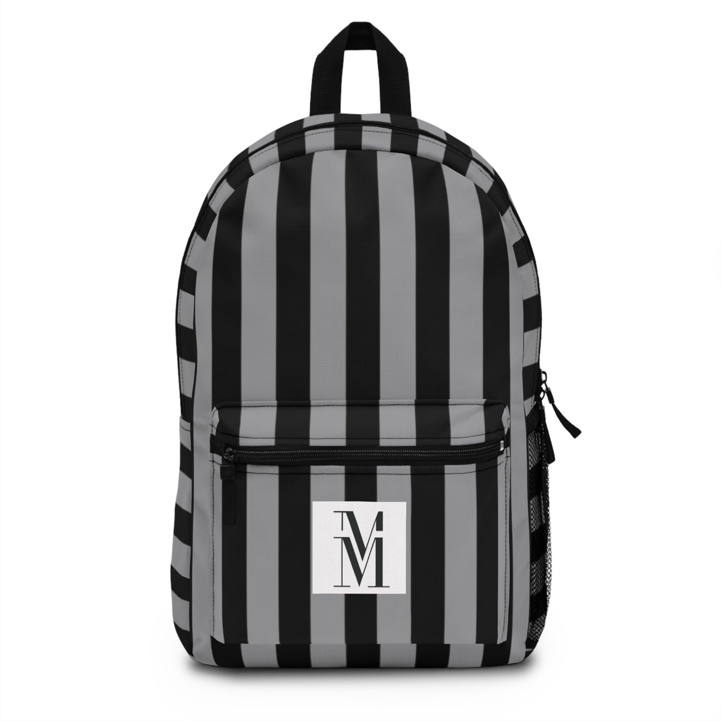 Mss Mia Grey w/Black Stripe Rugby Backpack