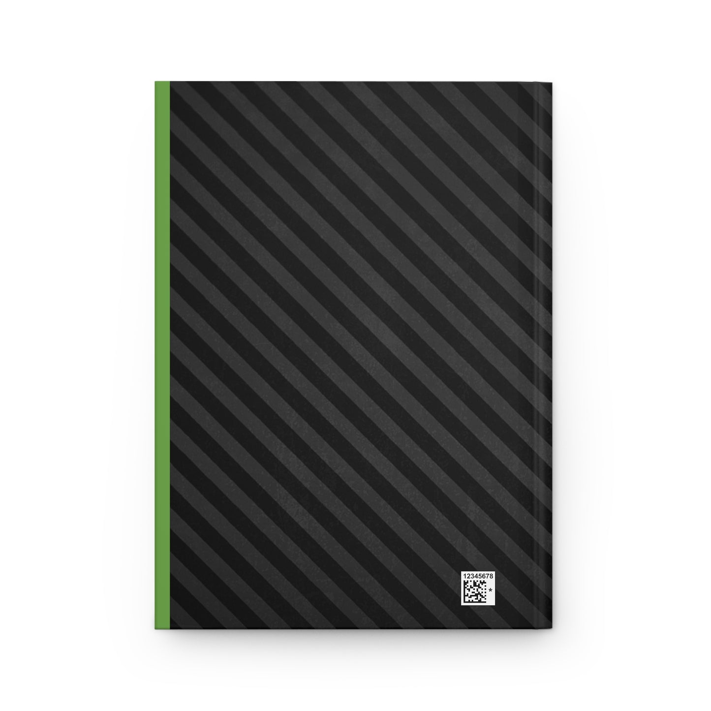 Mss Mia Light Green w/Black Hardcover Journal Matte