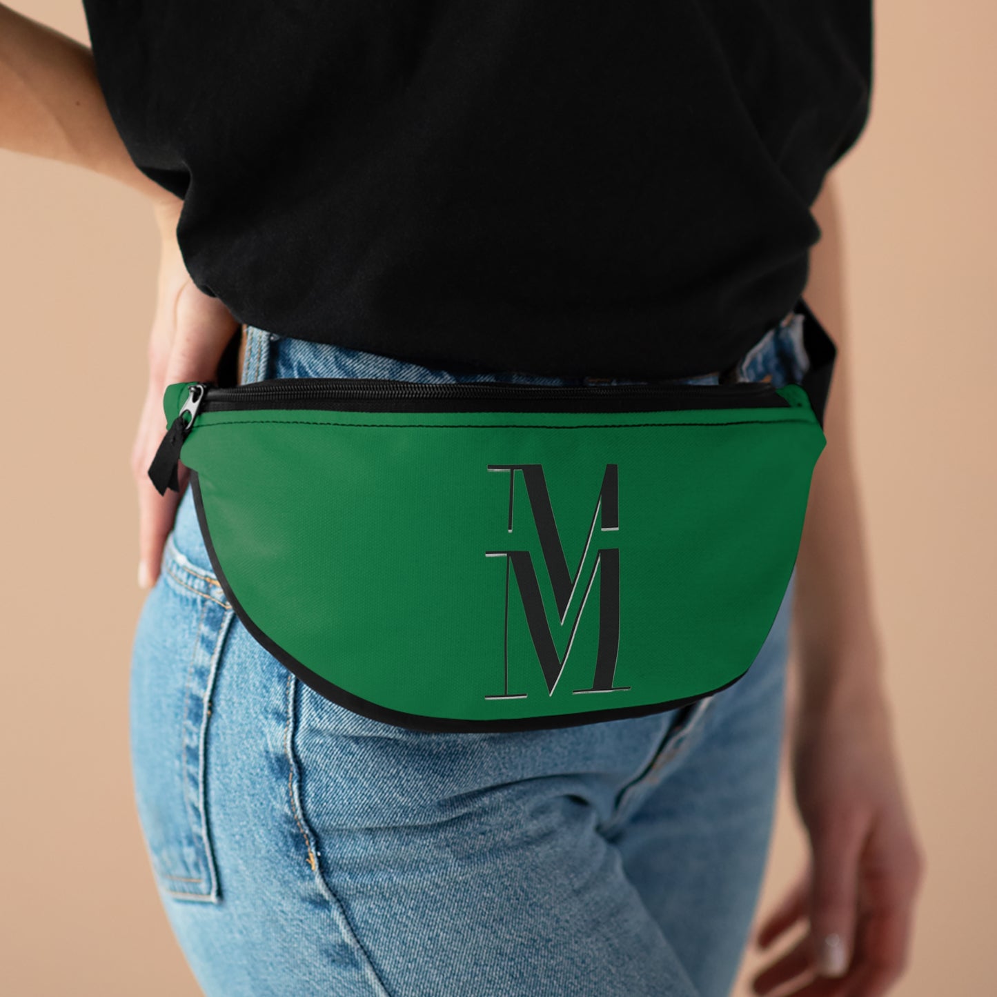 Mss Mia Dark Green Fanny Pack