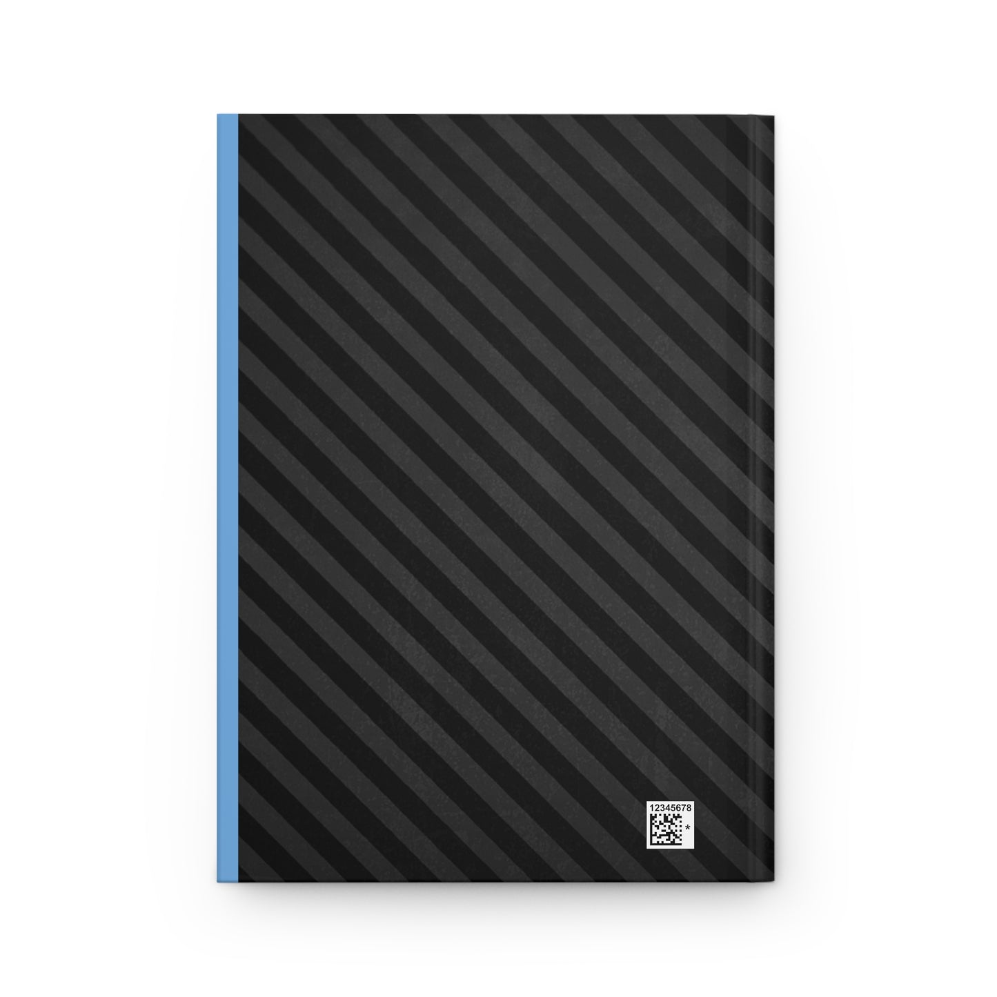 Mss Mia Light Blue w/Black Hardcover Journal Matte