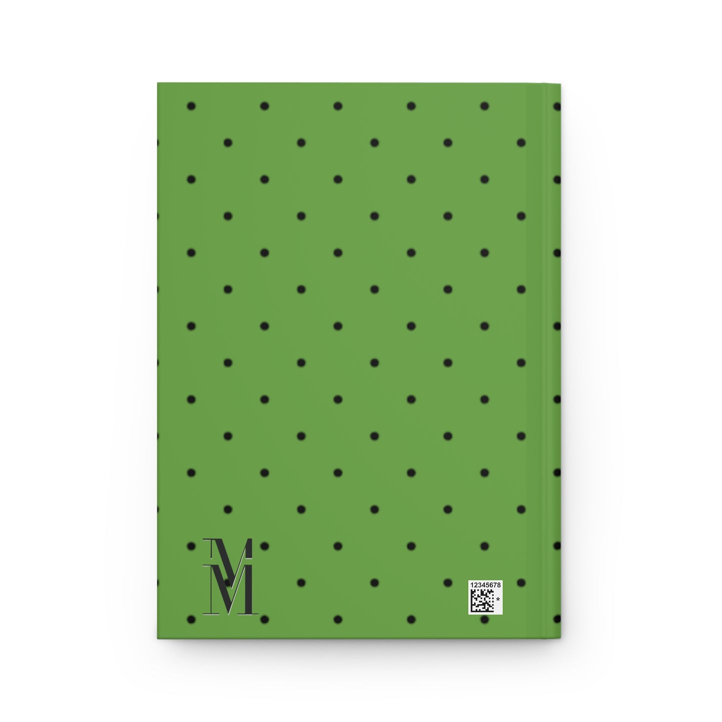 ”Faith Fighter” Light Green Dot Matte Journal