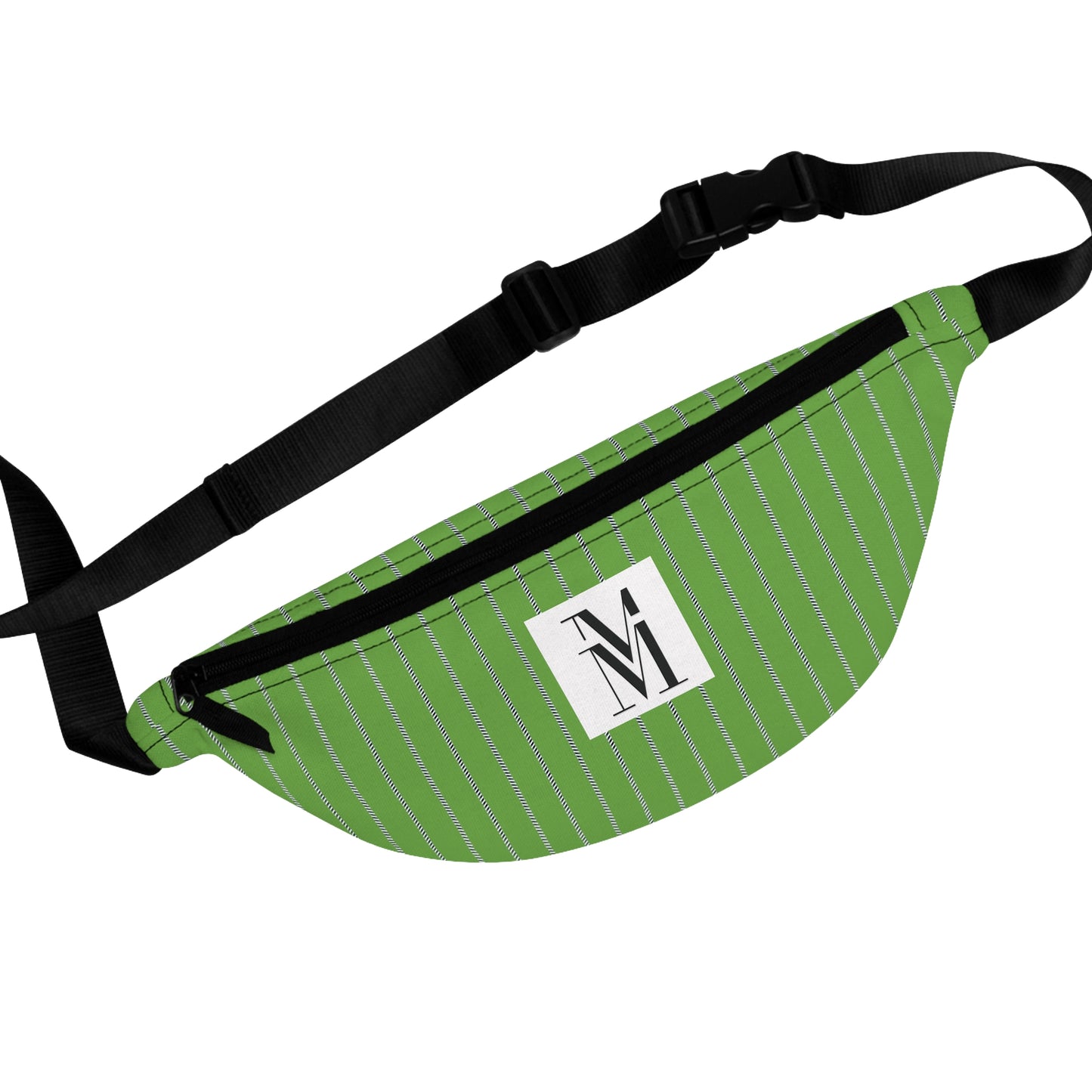 Mss Mia Light Green w/ Pinstripe Fanny Pack