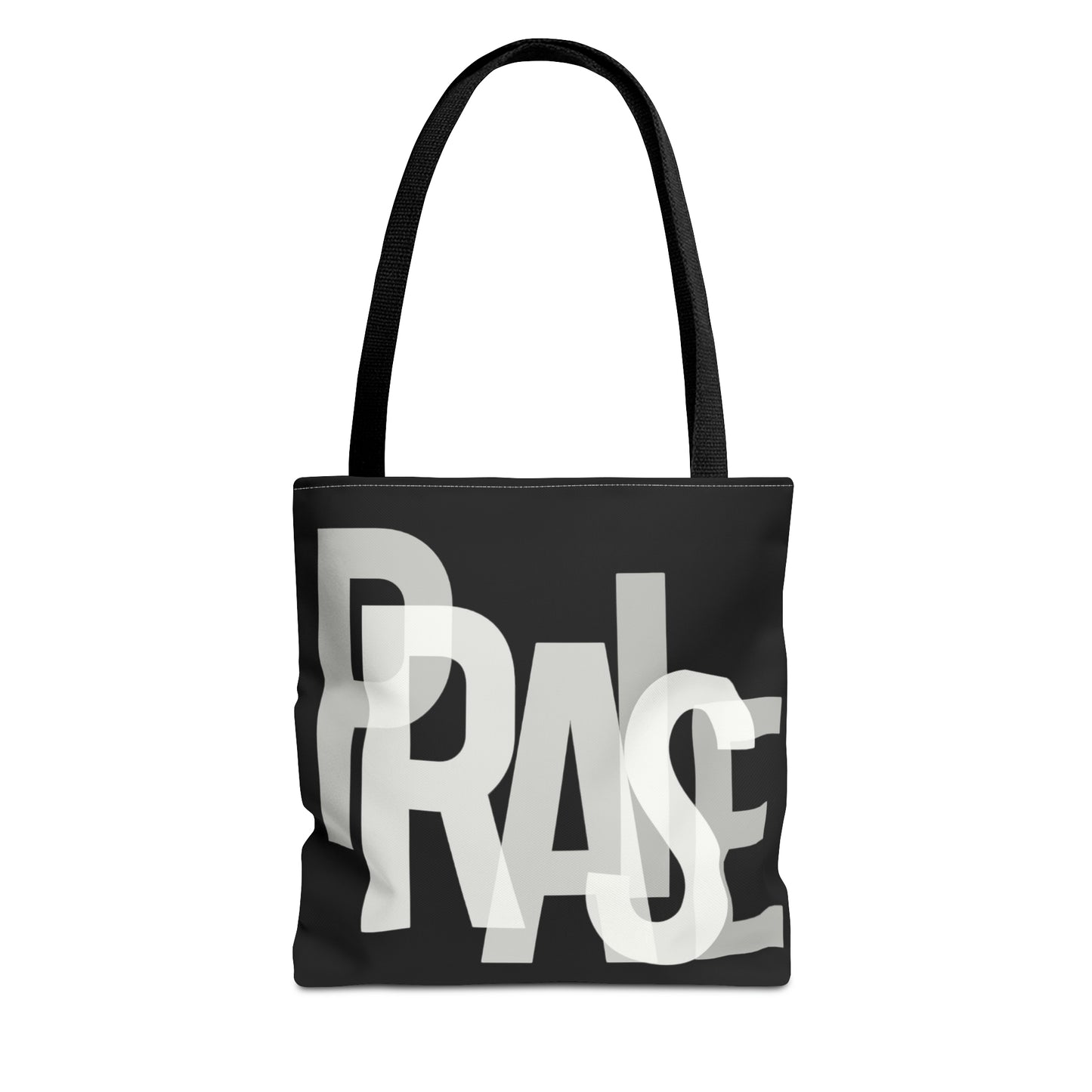 Collection B: “Garment of PRAISE” Black & White Tote Bag