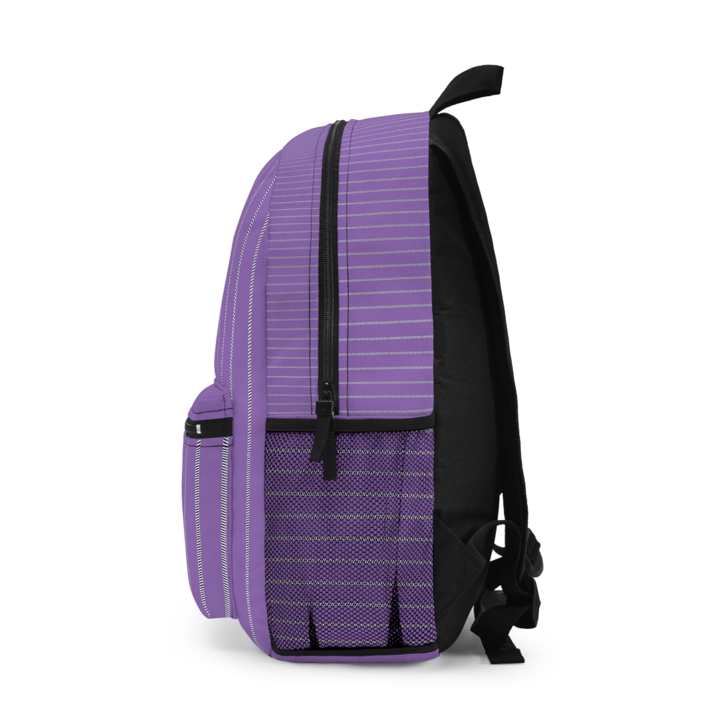 Mss Mia Purple w/ Stripes Backpack