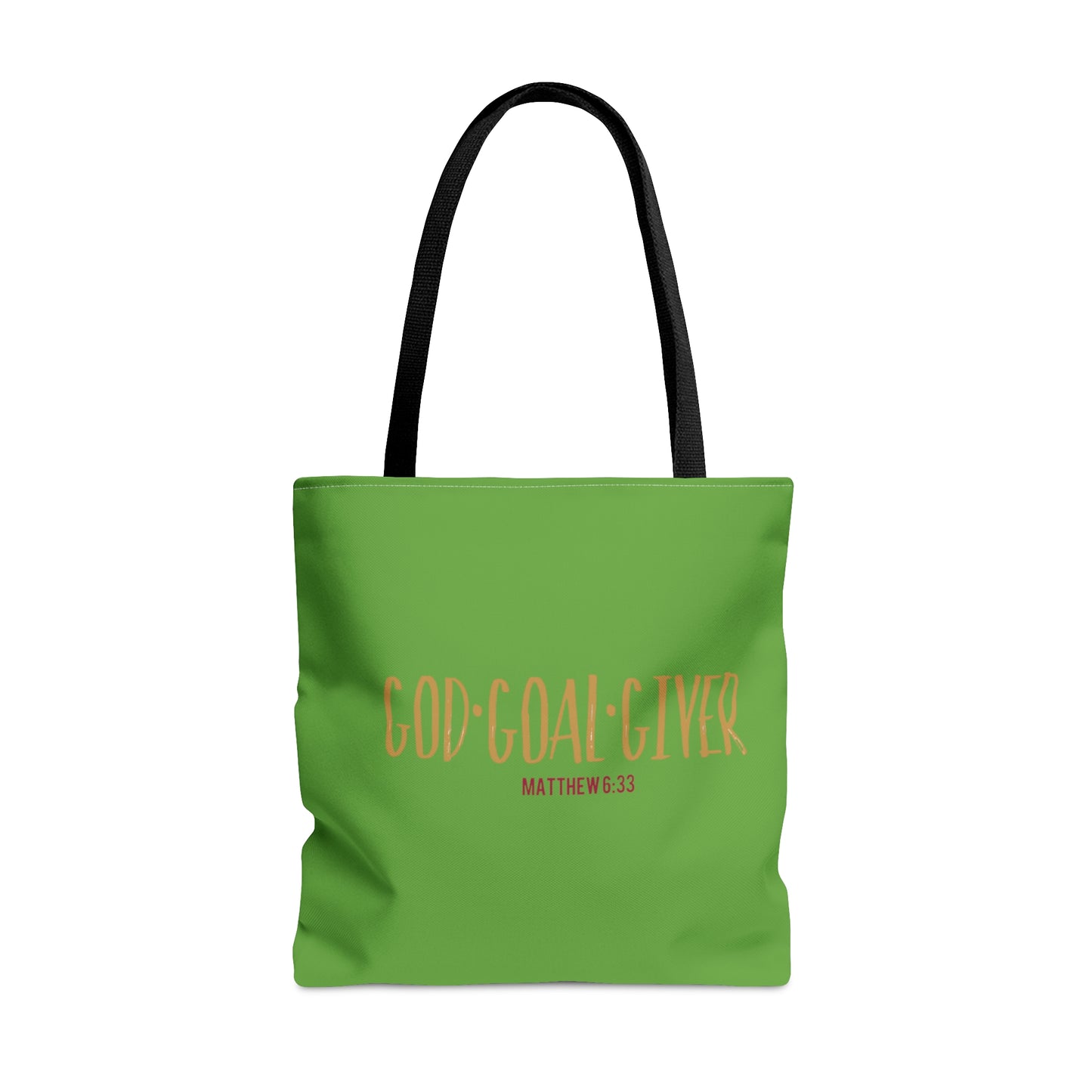 “Goal Giver” Light Green Tote Bag