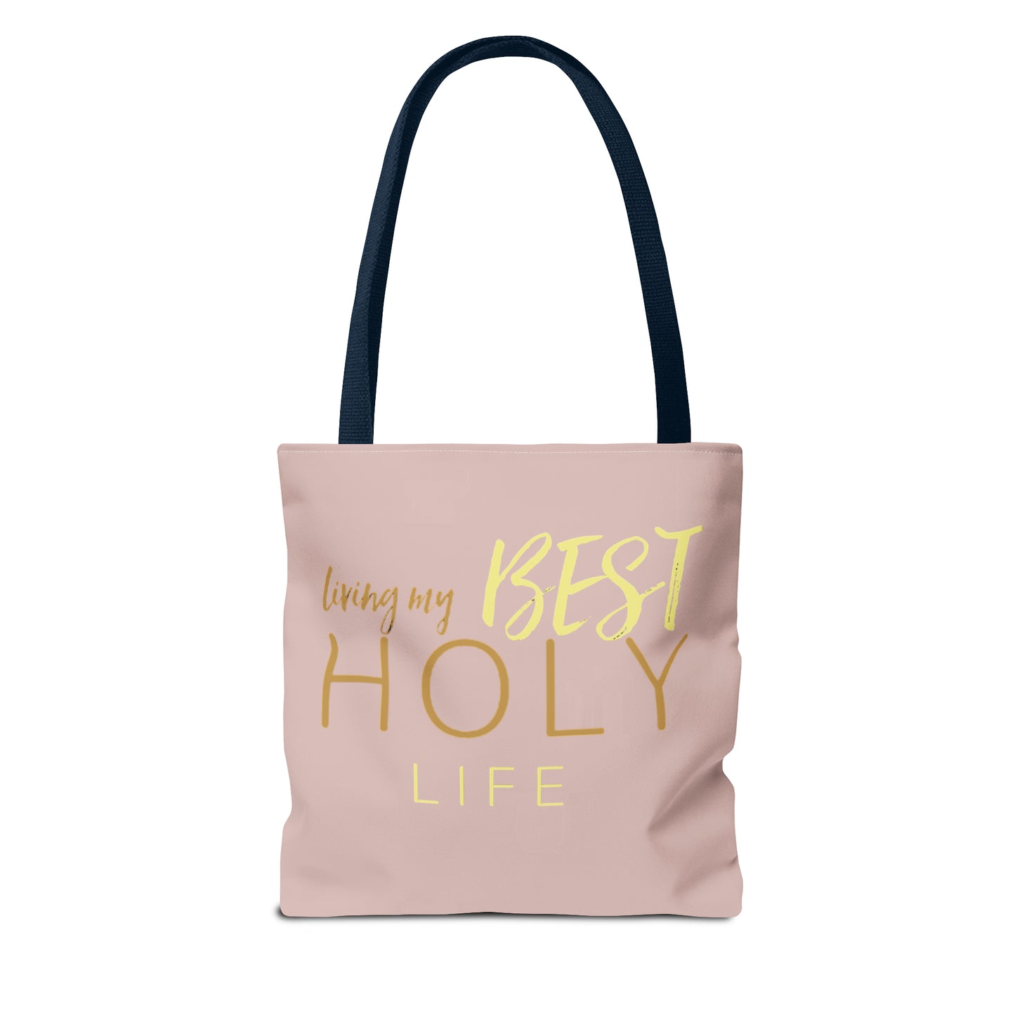 Collection A: “HOLYlife” MM Pink Tote Bag