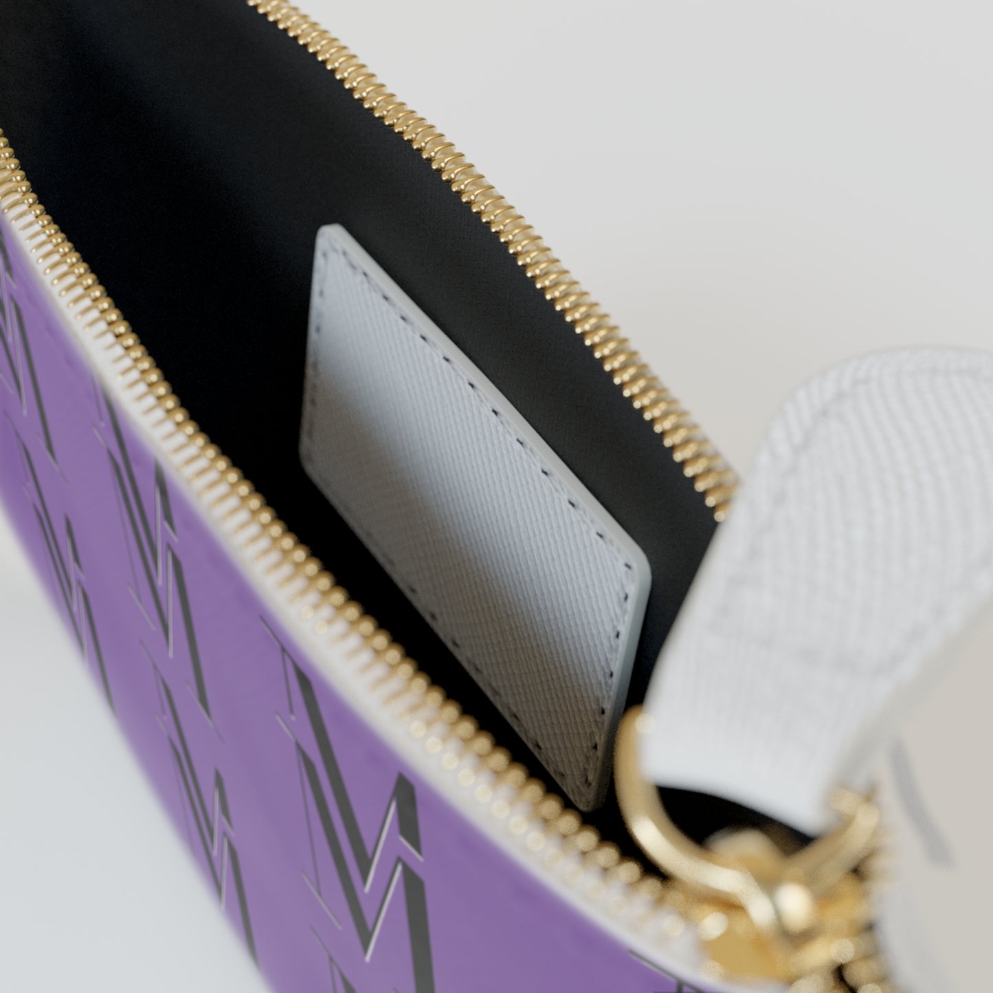 Mss Mia Purple Mini Clutch Bag