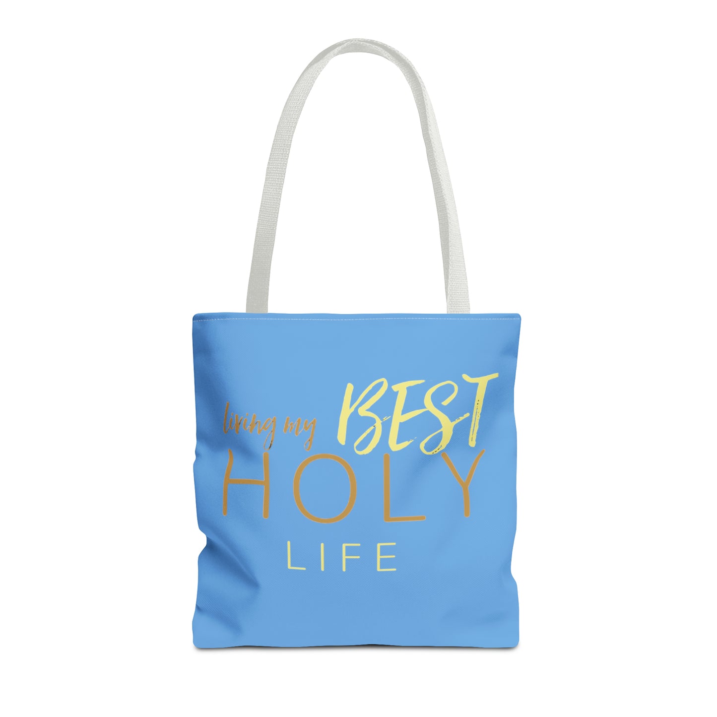 Collection A: “HOLYlife” Blue Sky Tote Bag