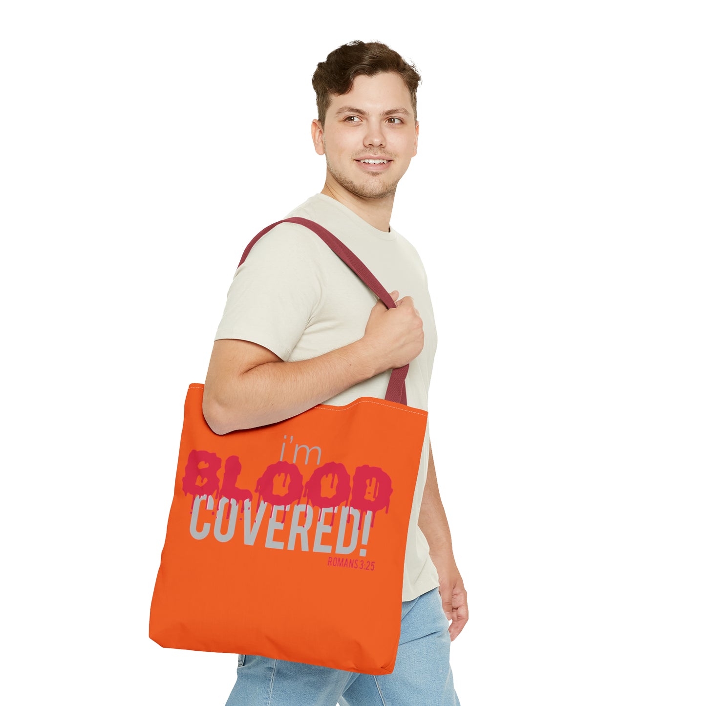 Collection B: “BLOOD Covered” Tote Bag