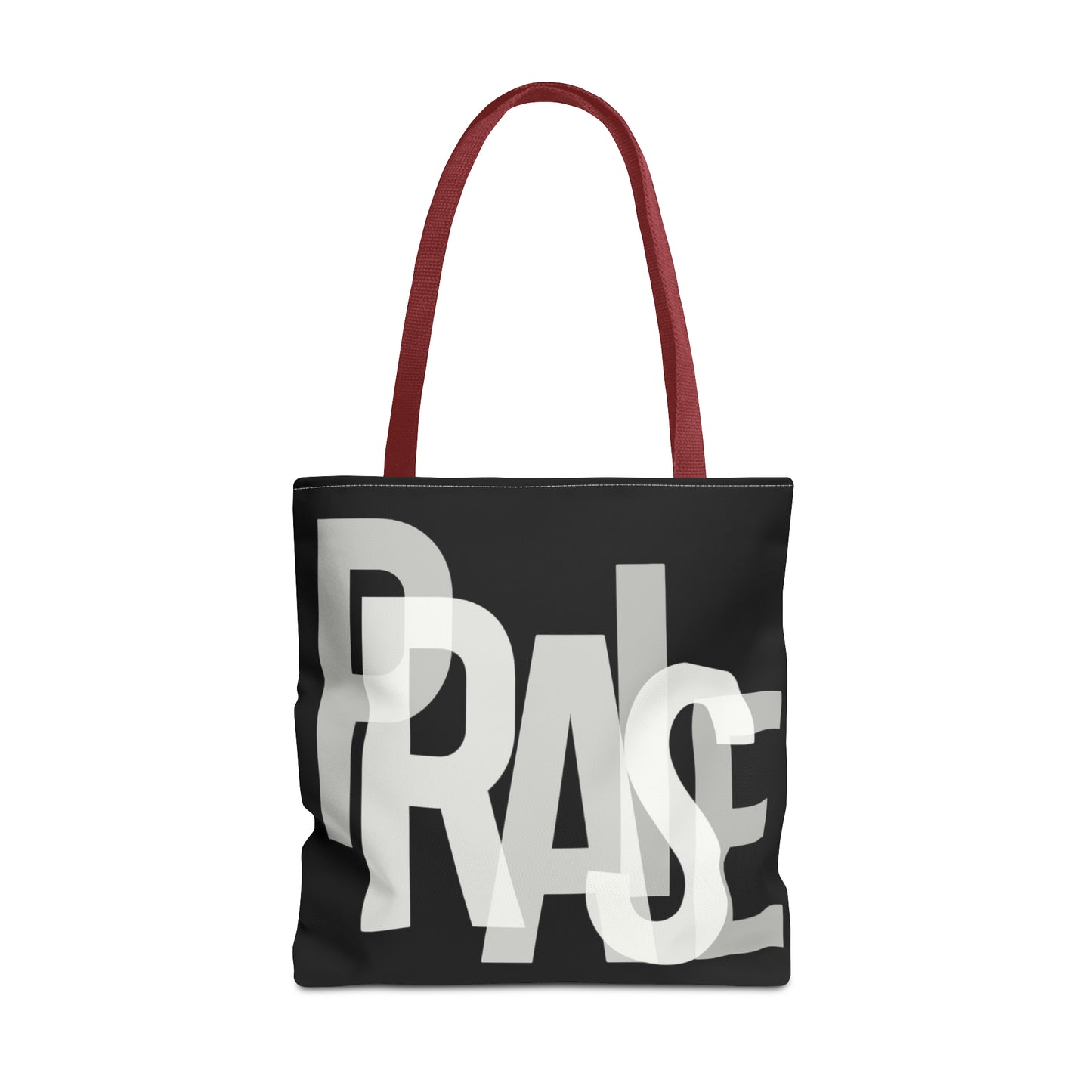 Collection B: “Garment of PRAISE” Black & White Tote Bag