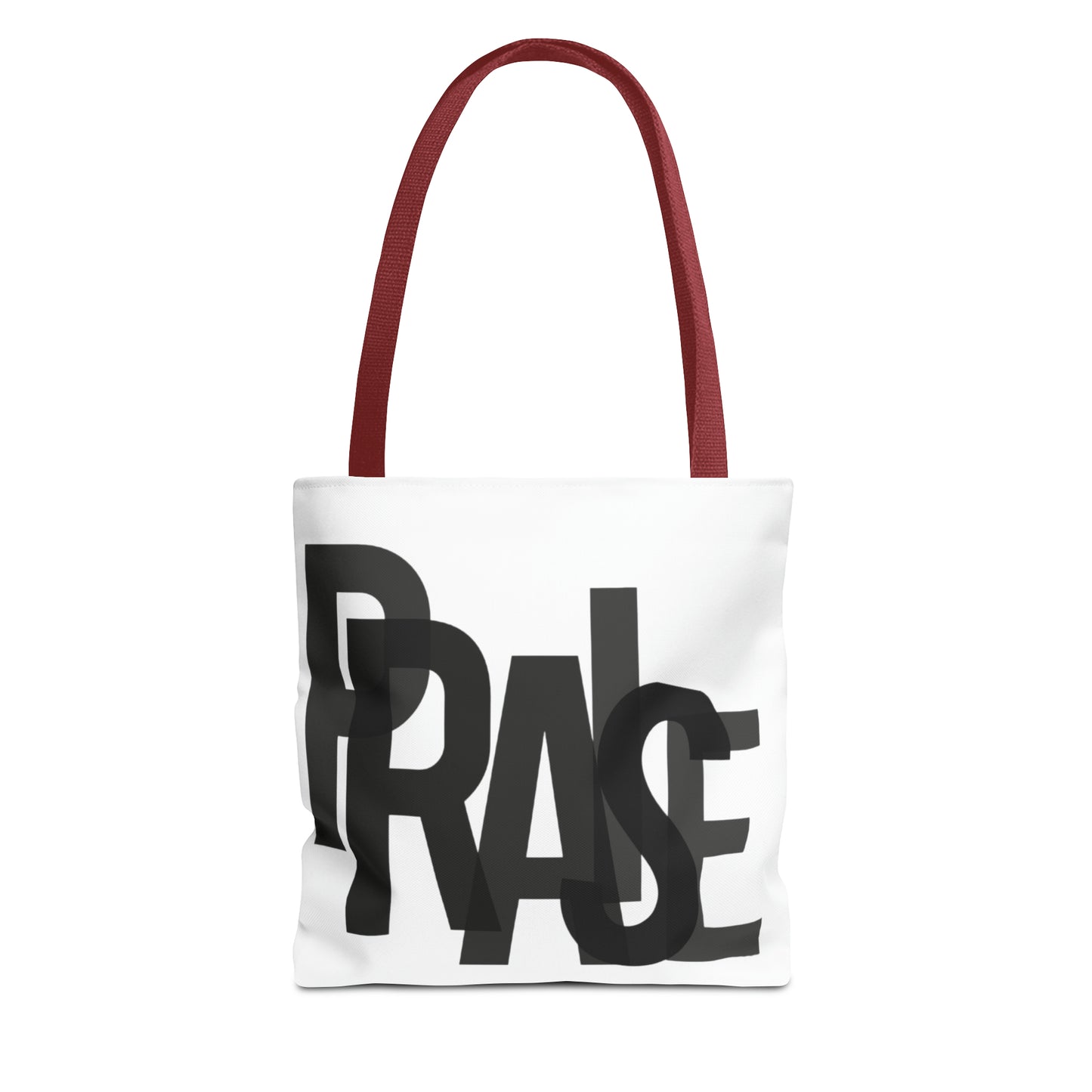 Collection B: “Garment of PRAISE” White & Black Tote