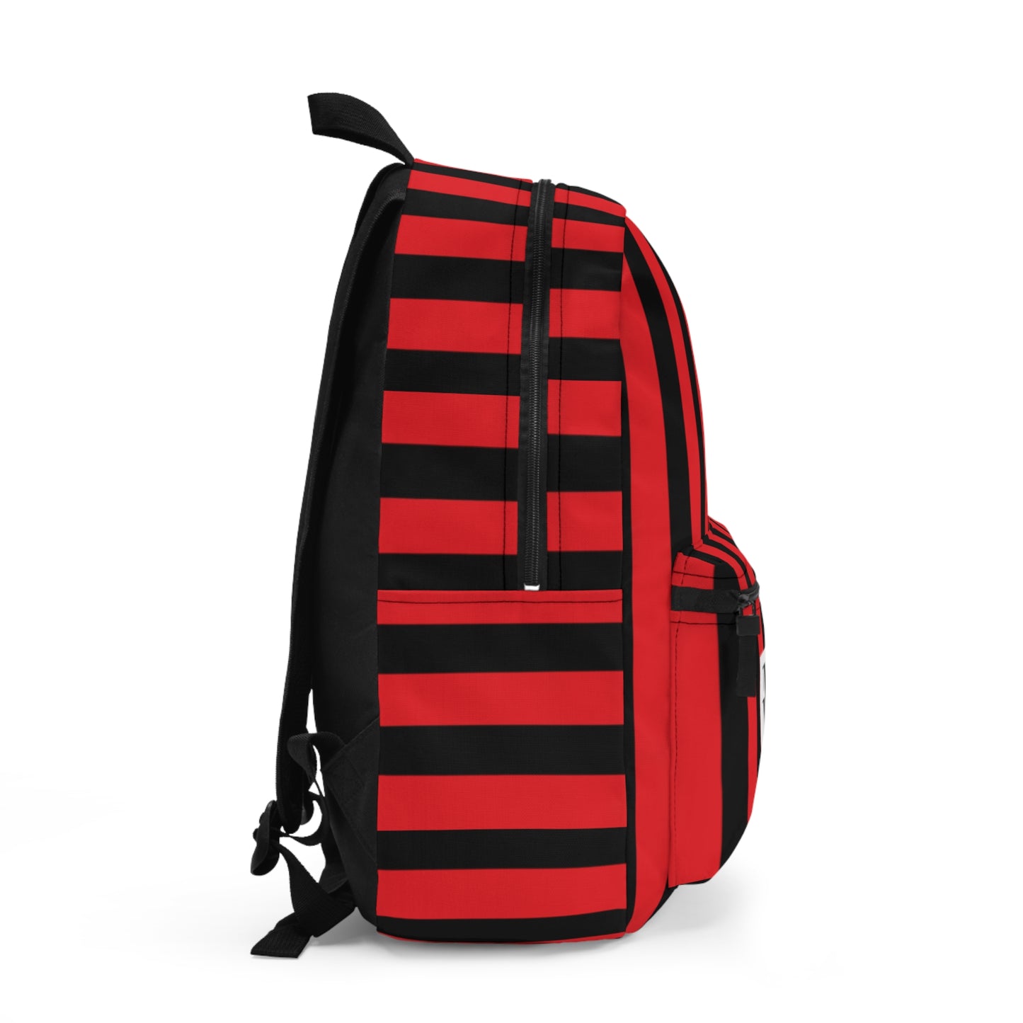 Mss Mia Red w/Black Stripe Rugby Backpack