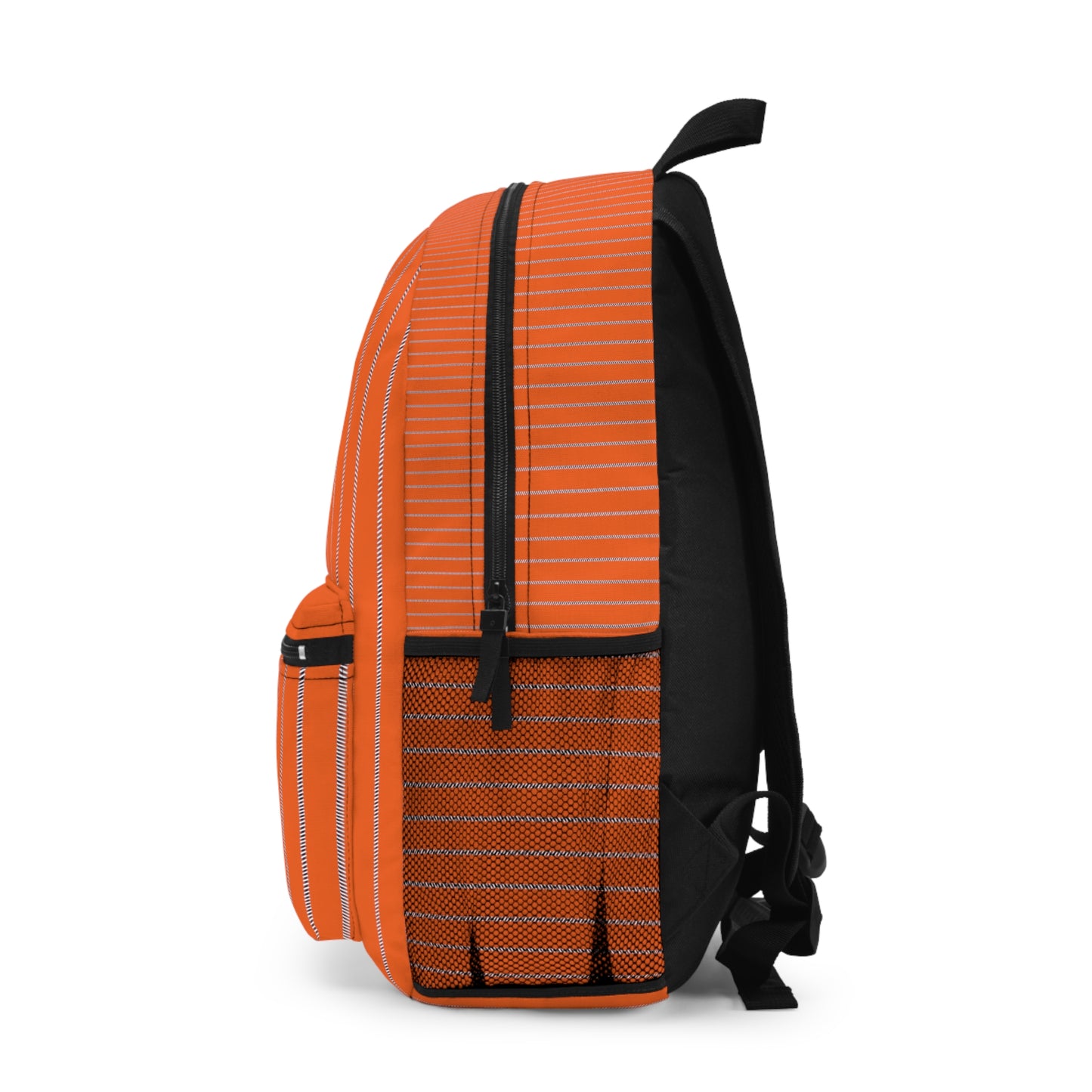 Mss Mia Orange w/ Stripes Backpack