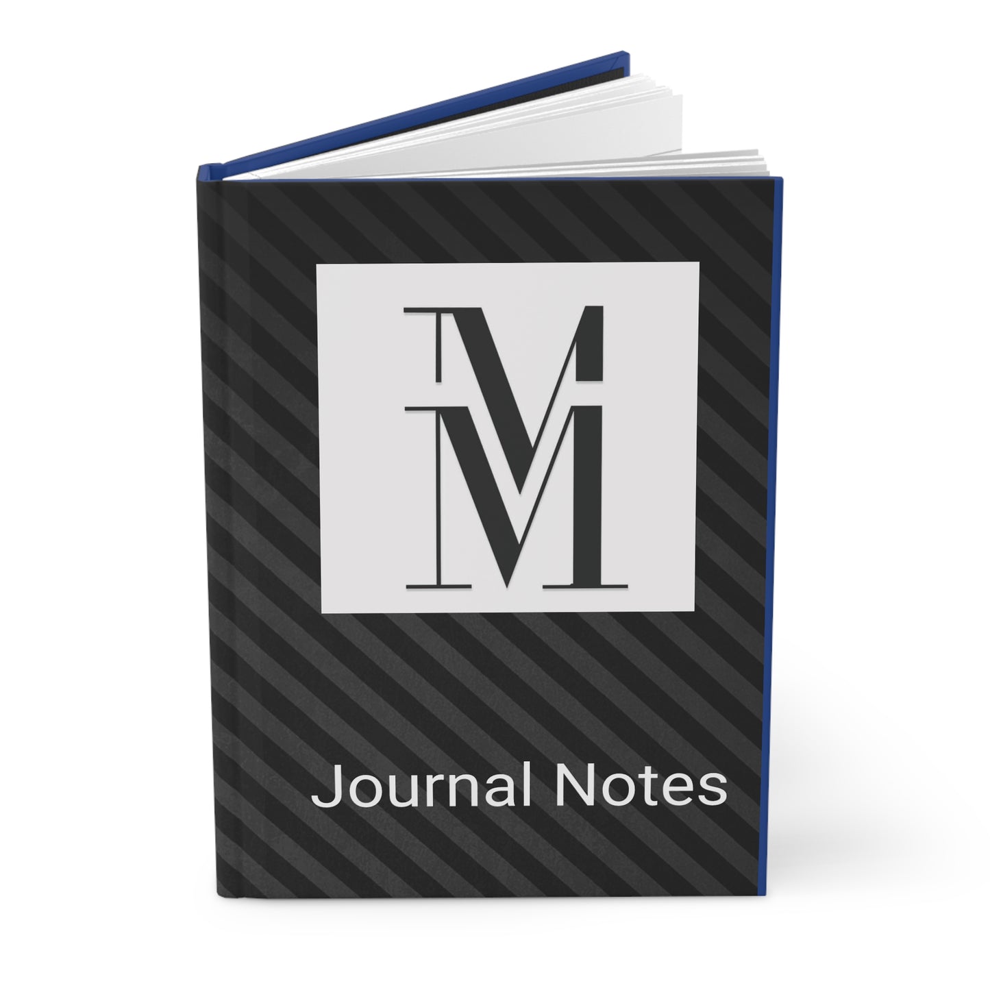 Mss Mia Blue w/ Black Hardcover Journal Matte