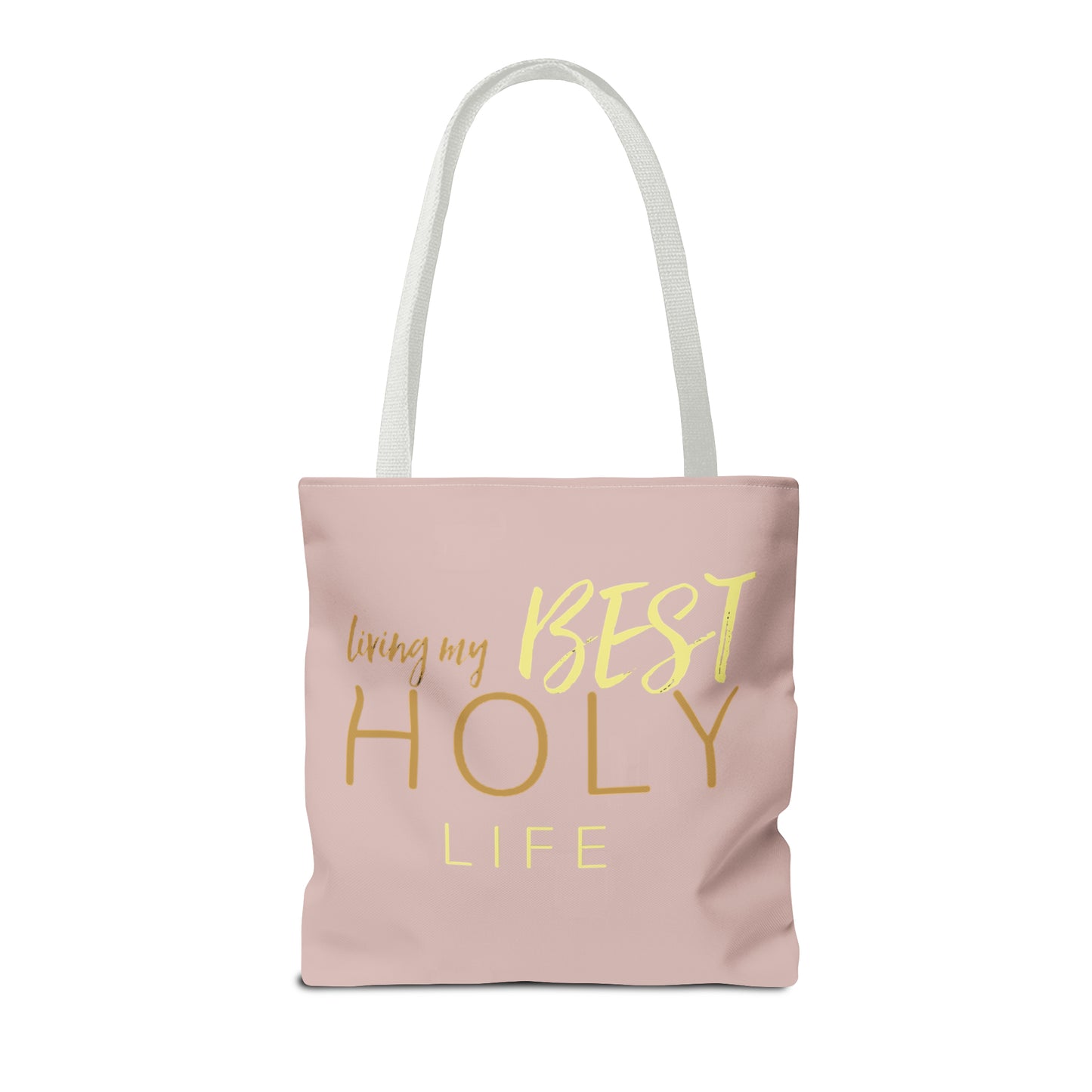 Collection A: “HOLYlife” MM Pink Tote Bag