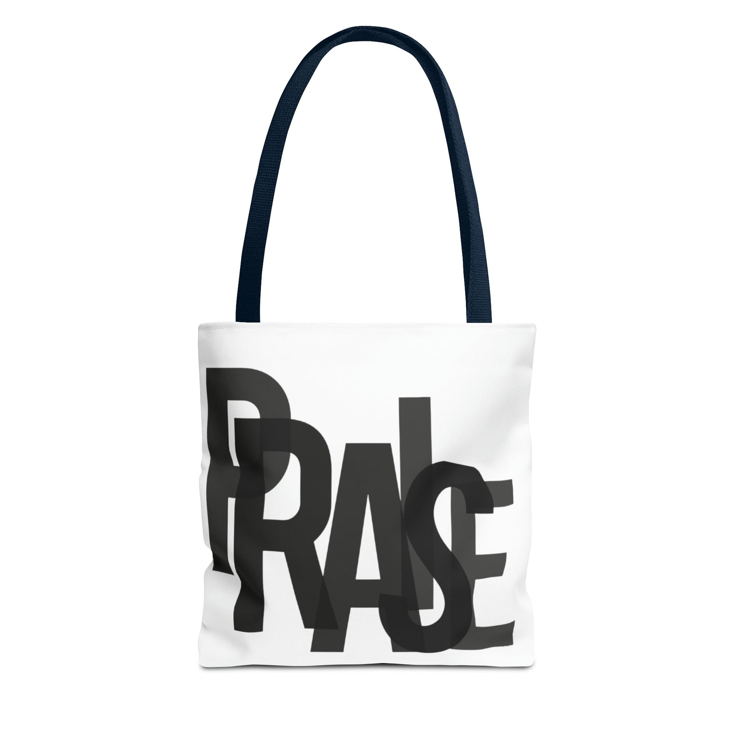 Collection B: “Garment of PRAISE” White & Black Tote