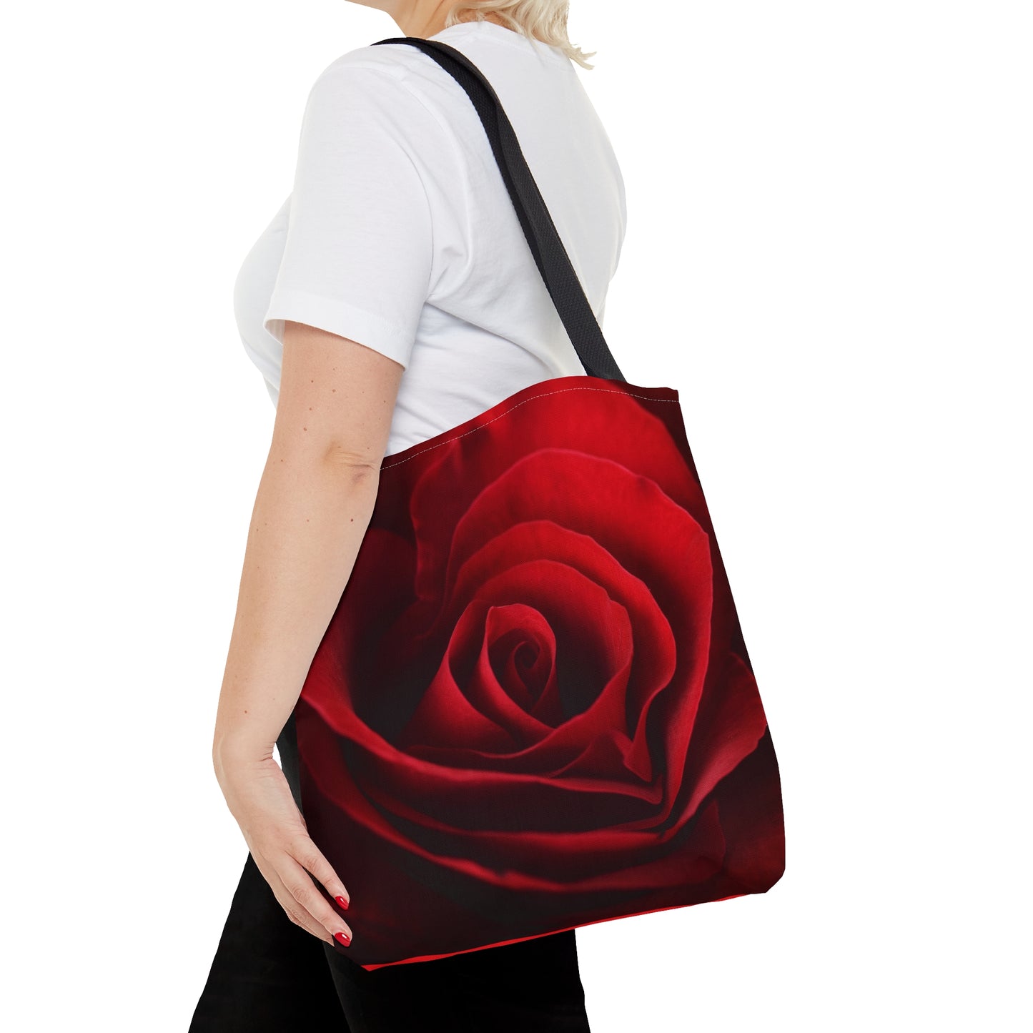 Red Rose Tote Bag