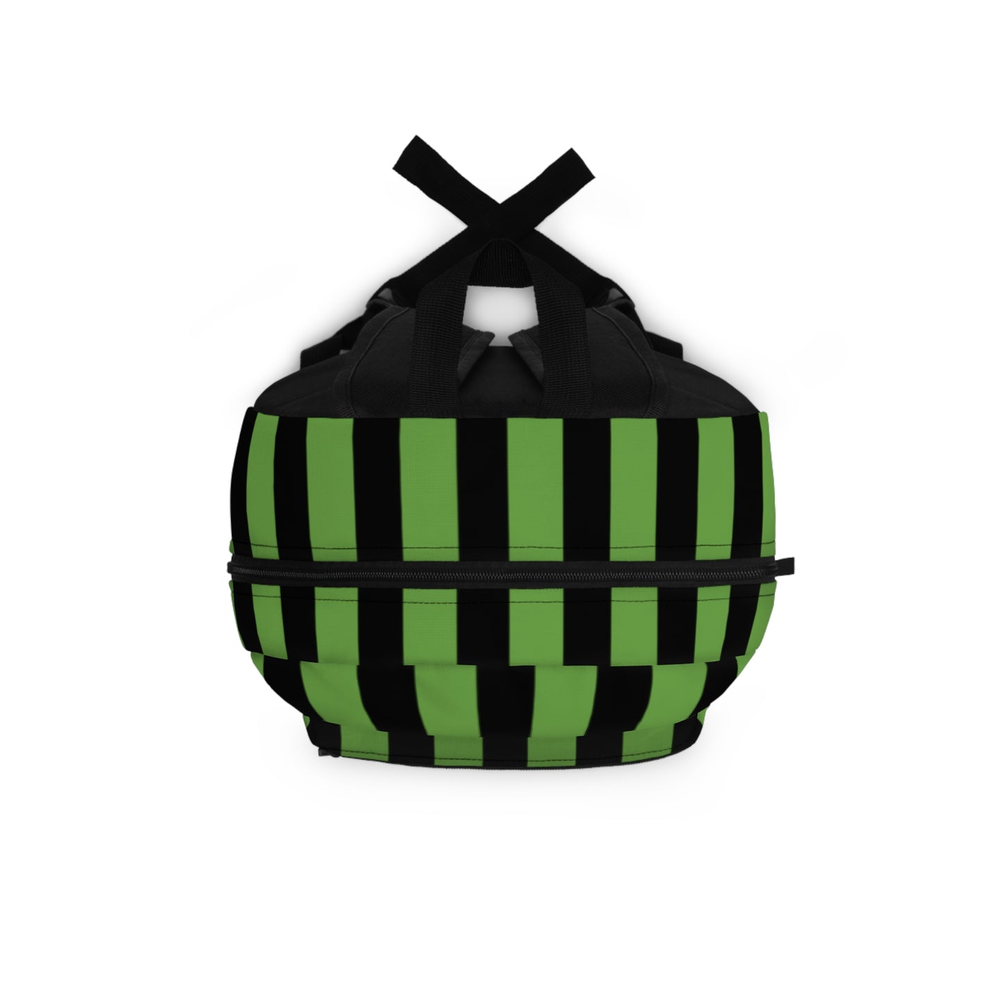 Mss Mia Light Green w/Black Stripe Rugby Backpack