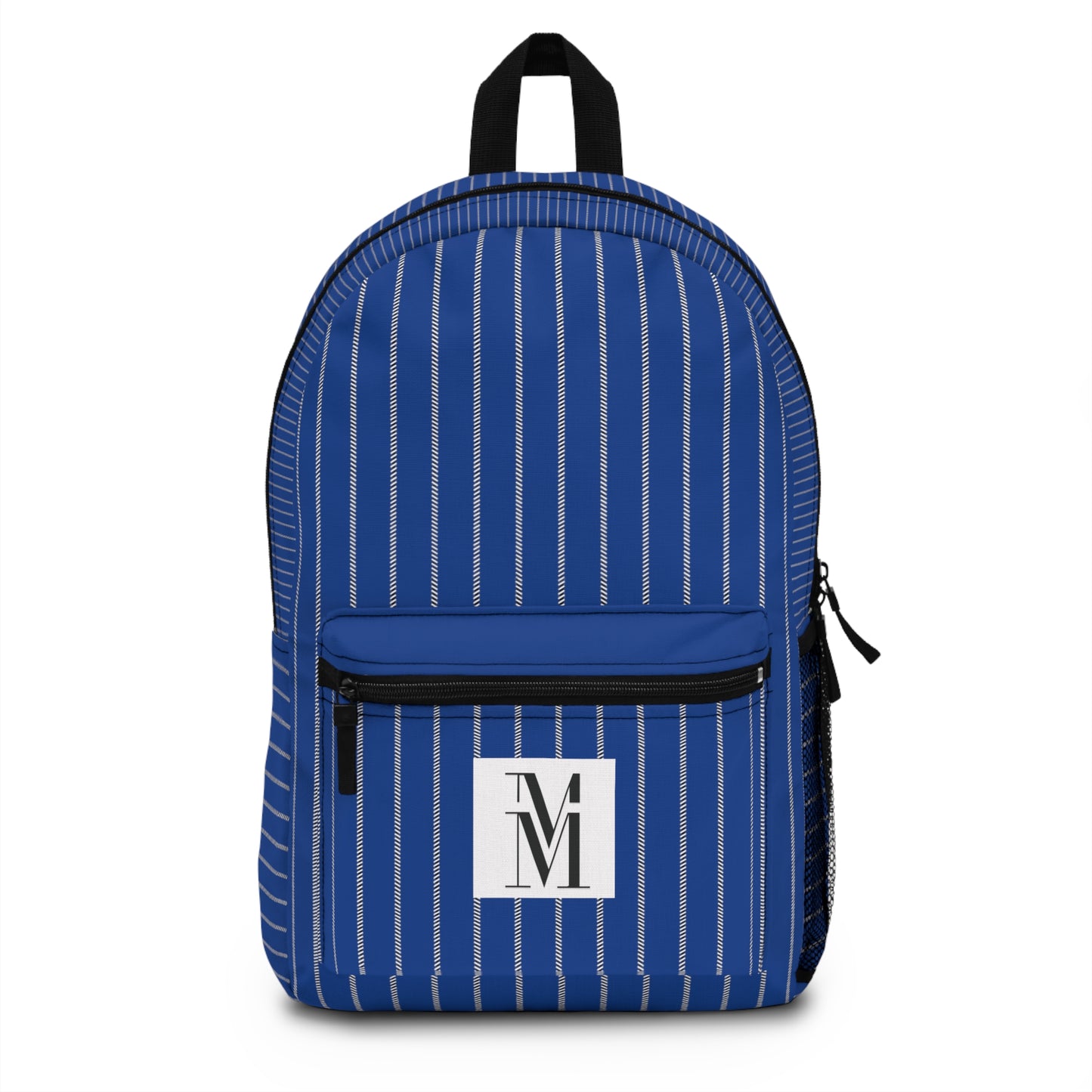 Mss Mia Dark Blue w/ Stripes Backpack