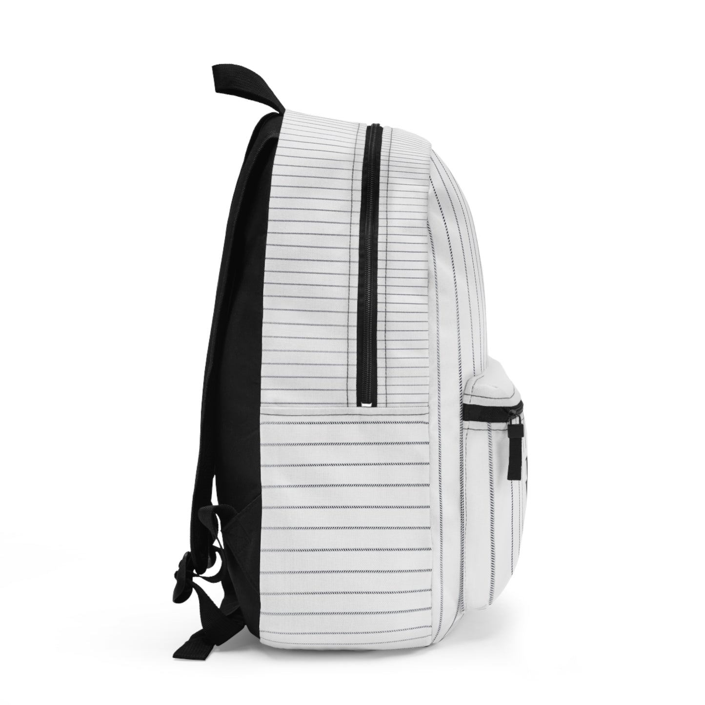 Mss Mia White w/ Stripes Backpack