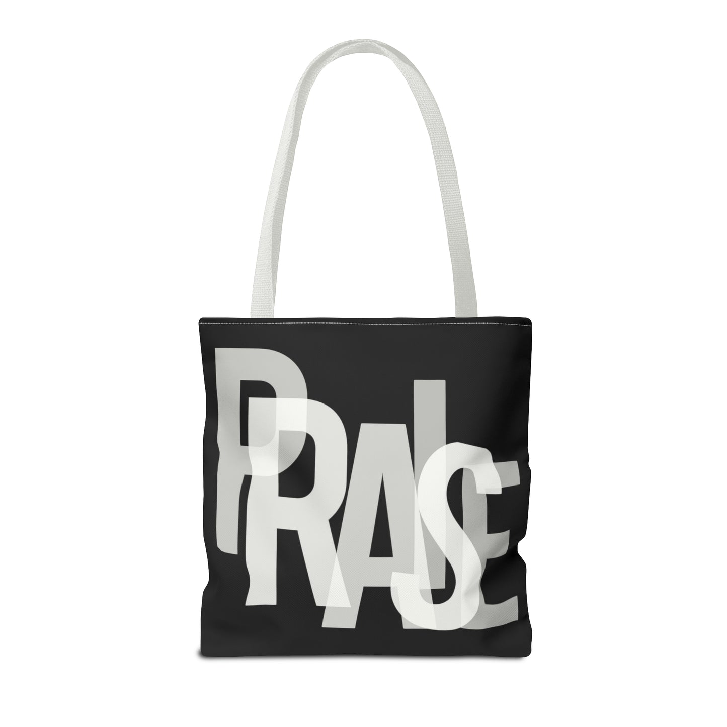 Collection B: “Garment of PRAISE” Black & White Tote Bag