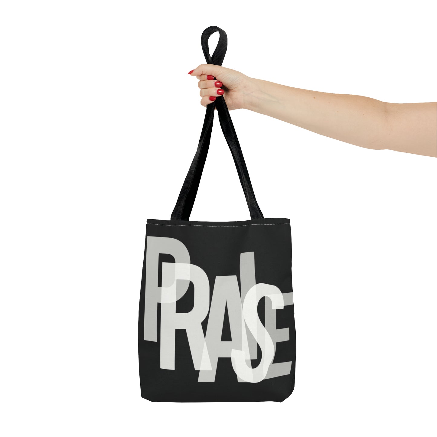 Collection B: “Garment of PRAISE” Black & White Tote Bag