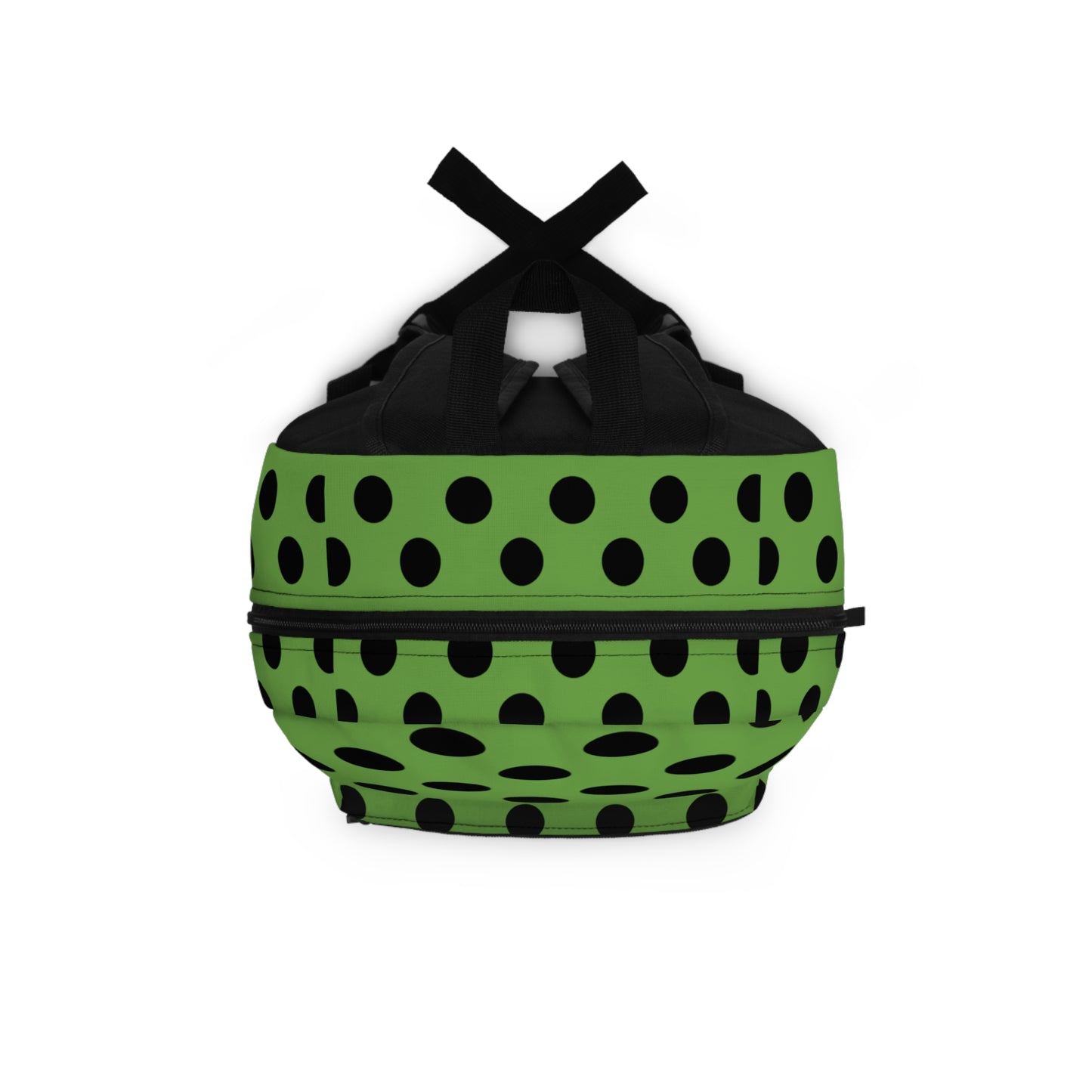 Mss Mia Light Green W/Black Polka Backpack