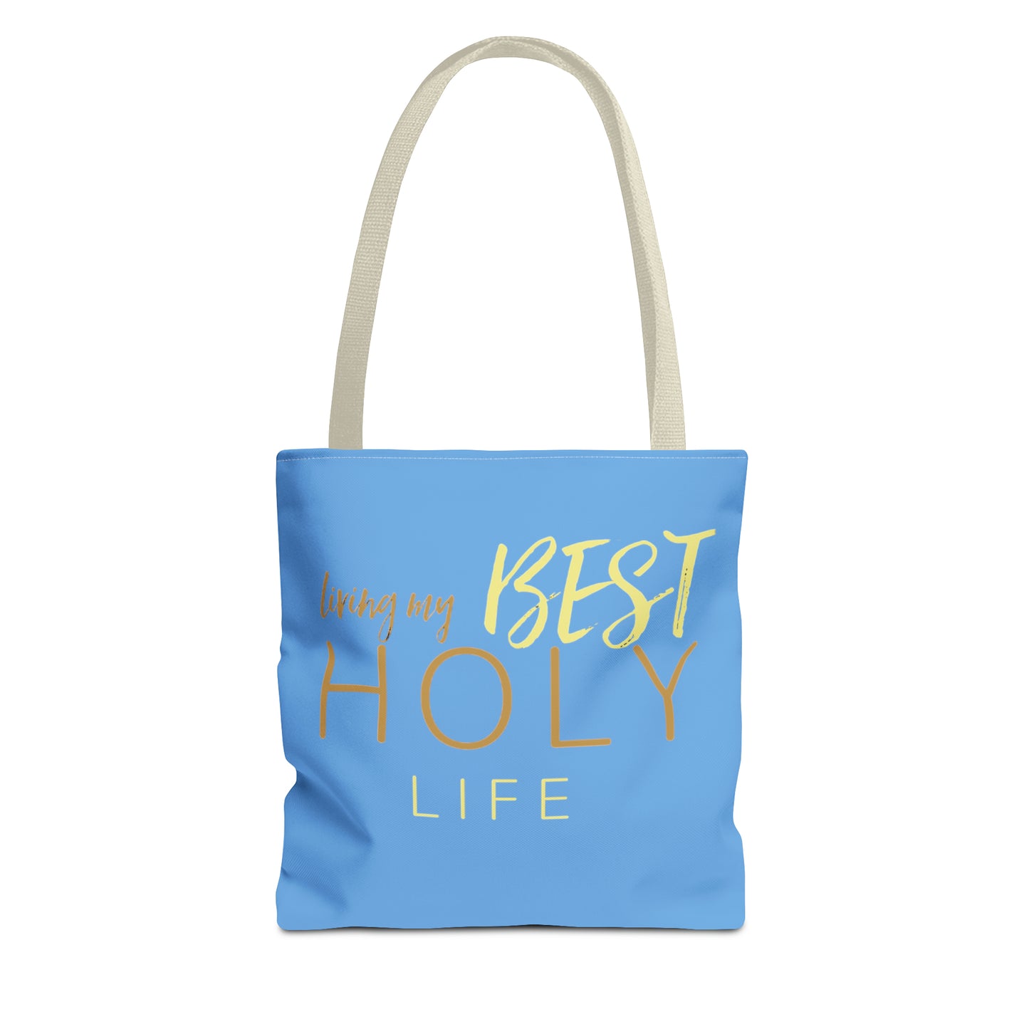 Collection A: “HOLYlife” Blue Sky Tote Bag