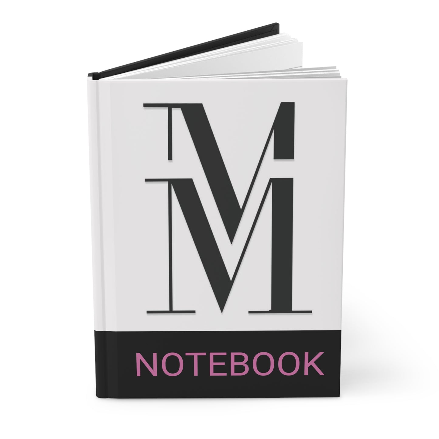 Mss Mia Black Hardcover Journal Matte