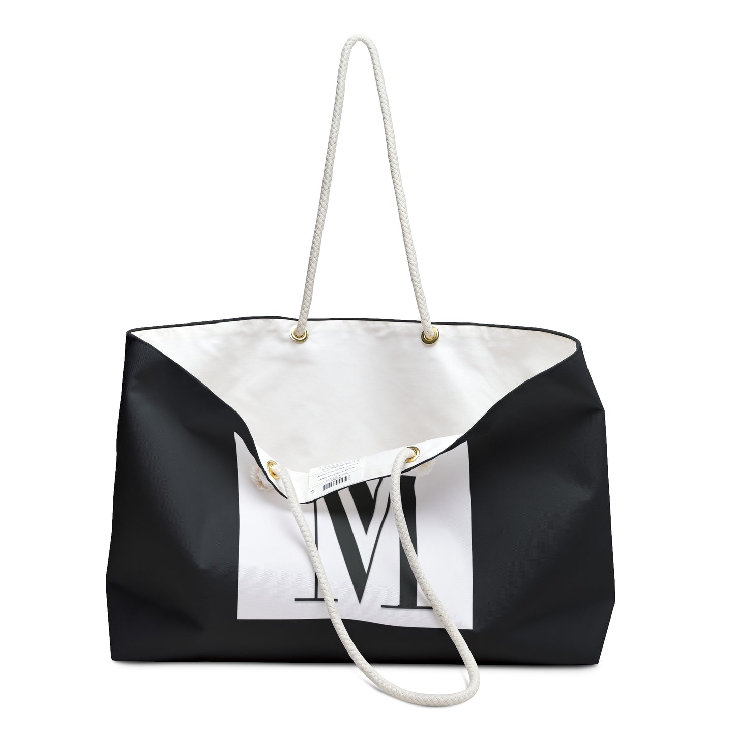 Mss Mia Black Weekender Bag