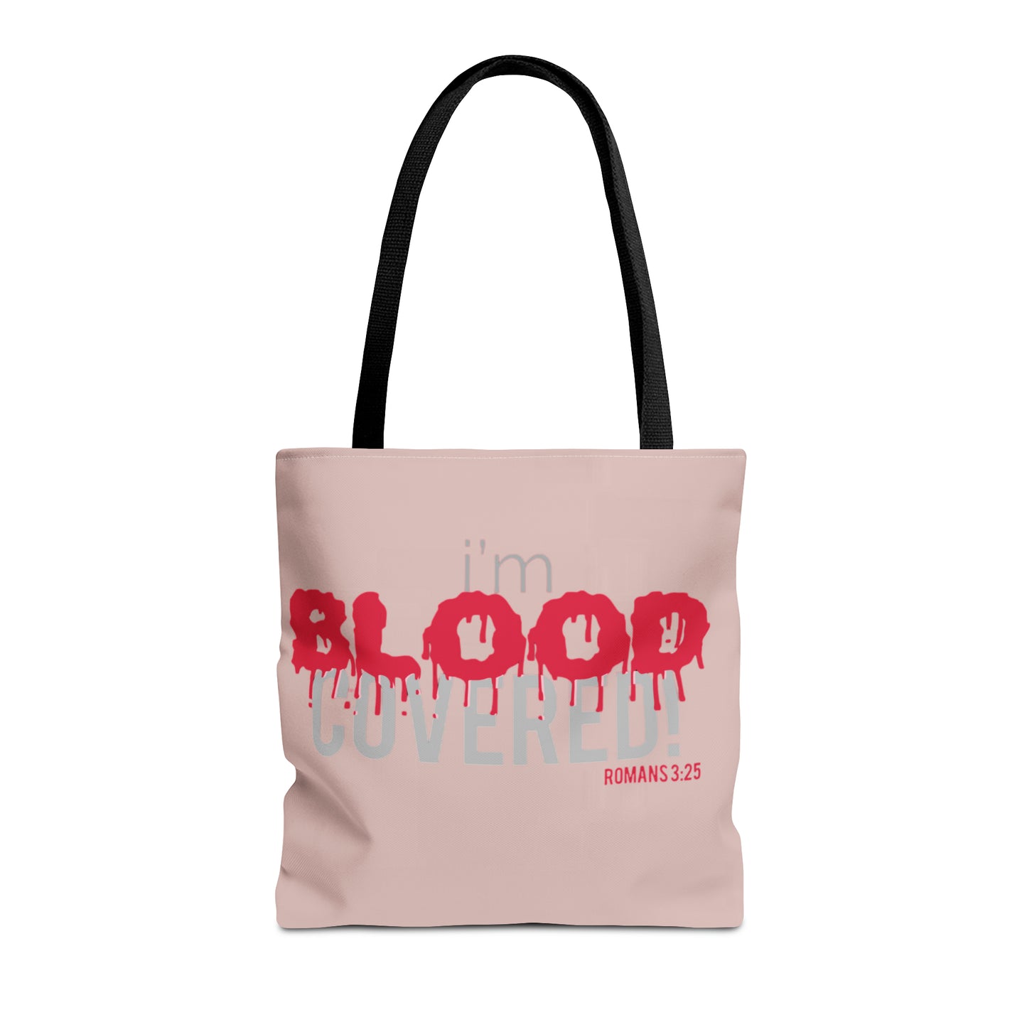 Collection B: “BLOOD Covered” Pink (MM) Tote Bag