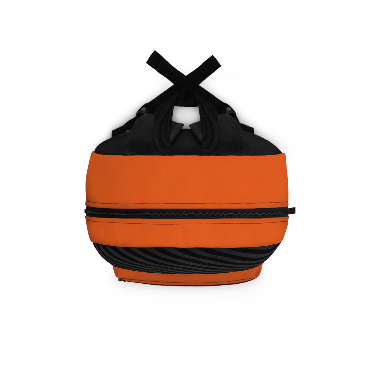 Mss Mia Orange w/Black Diagonal Stripe Backpack