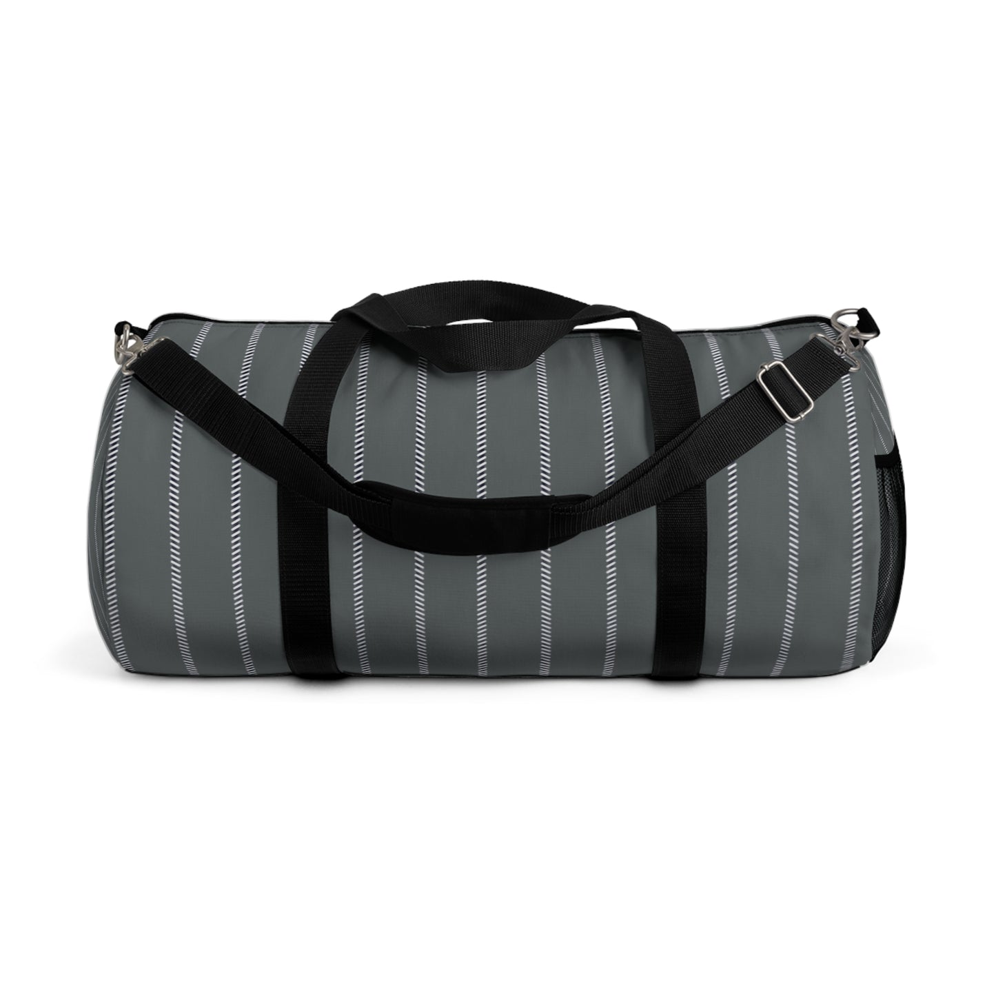 Mss Mia Grey  W Stripes Duffel Bag