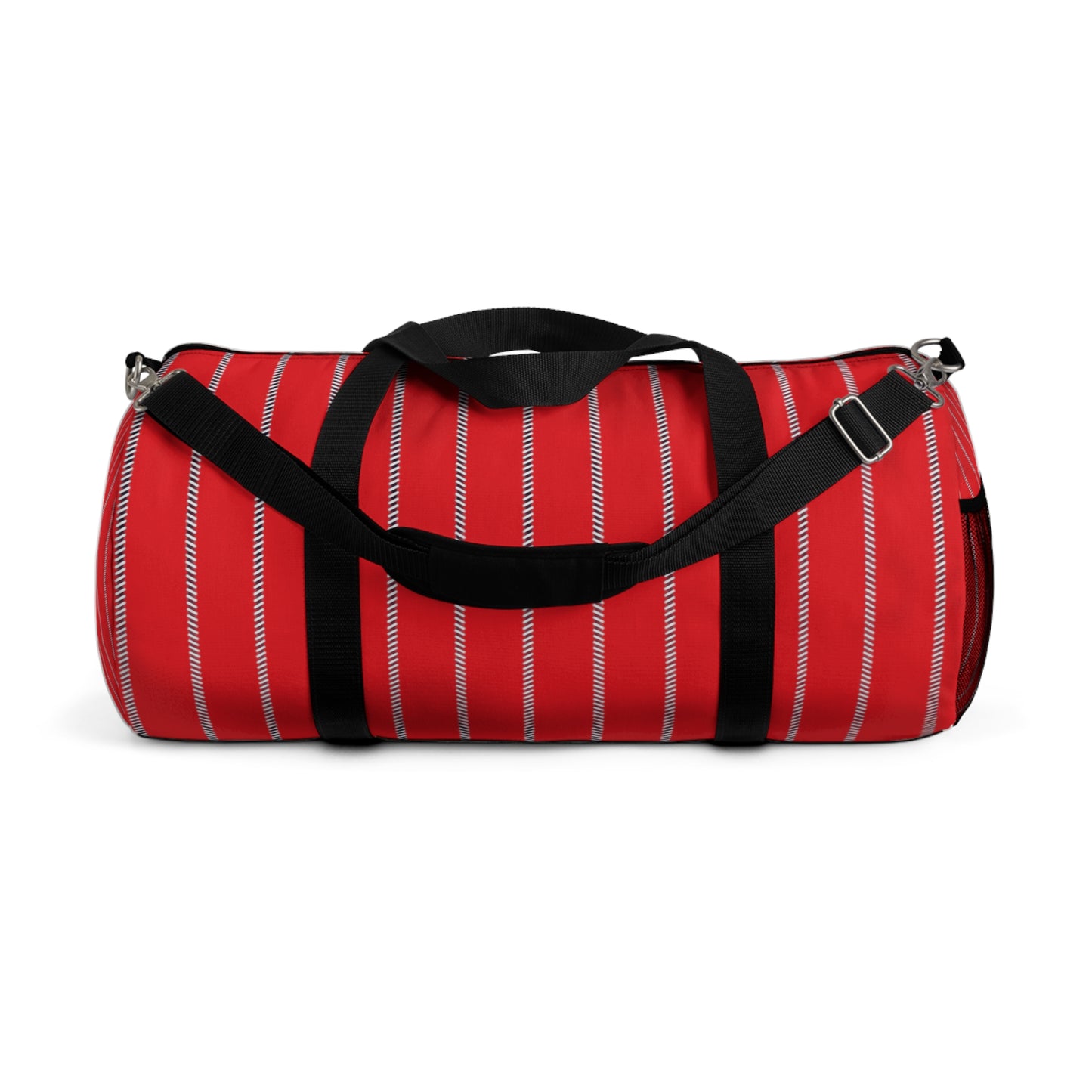 Mss Mia Red W Stripes Duffel Bag