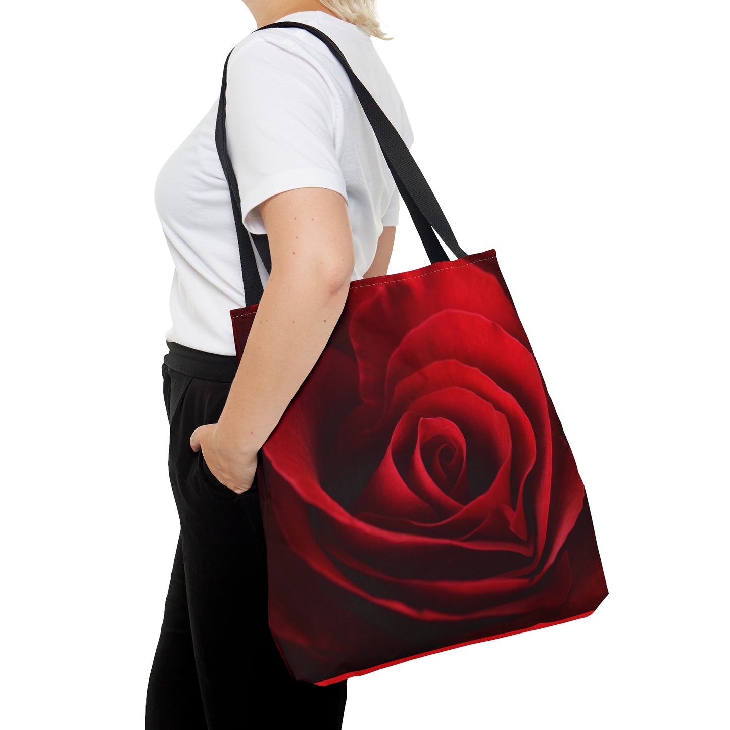 Red Rose Tote Bag