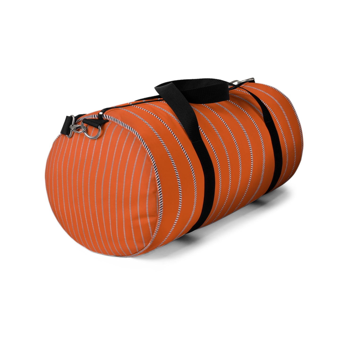 Mss Mia Orange  W Stripes Duffel Bag